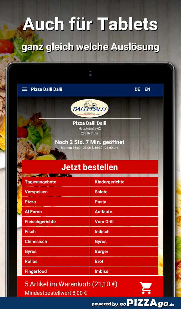 Pizza Dalli Dalli Stuhr | Indus Appstore | Screenshot