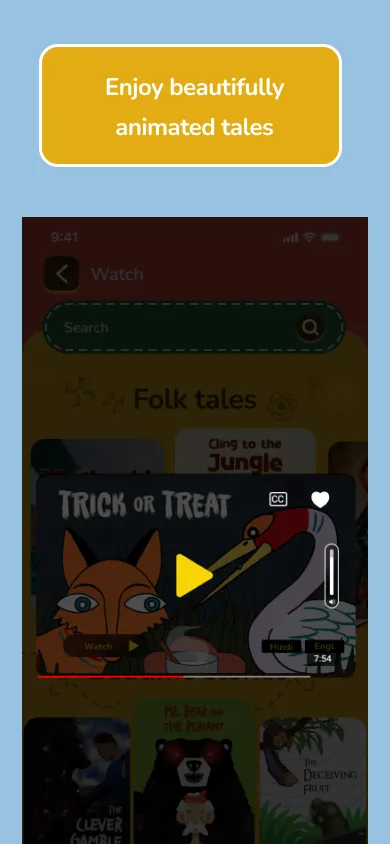 Folk Log: Bedtime Stories | Indus Appstore | Screenshot