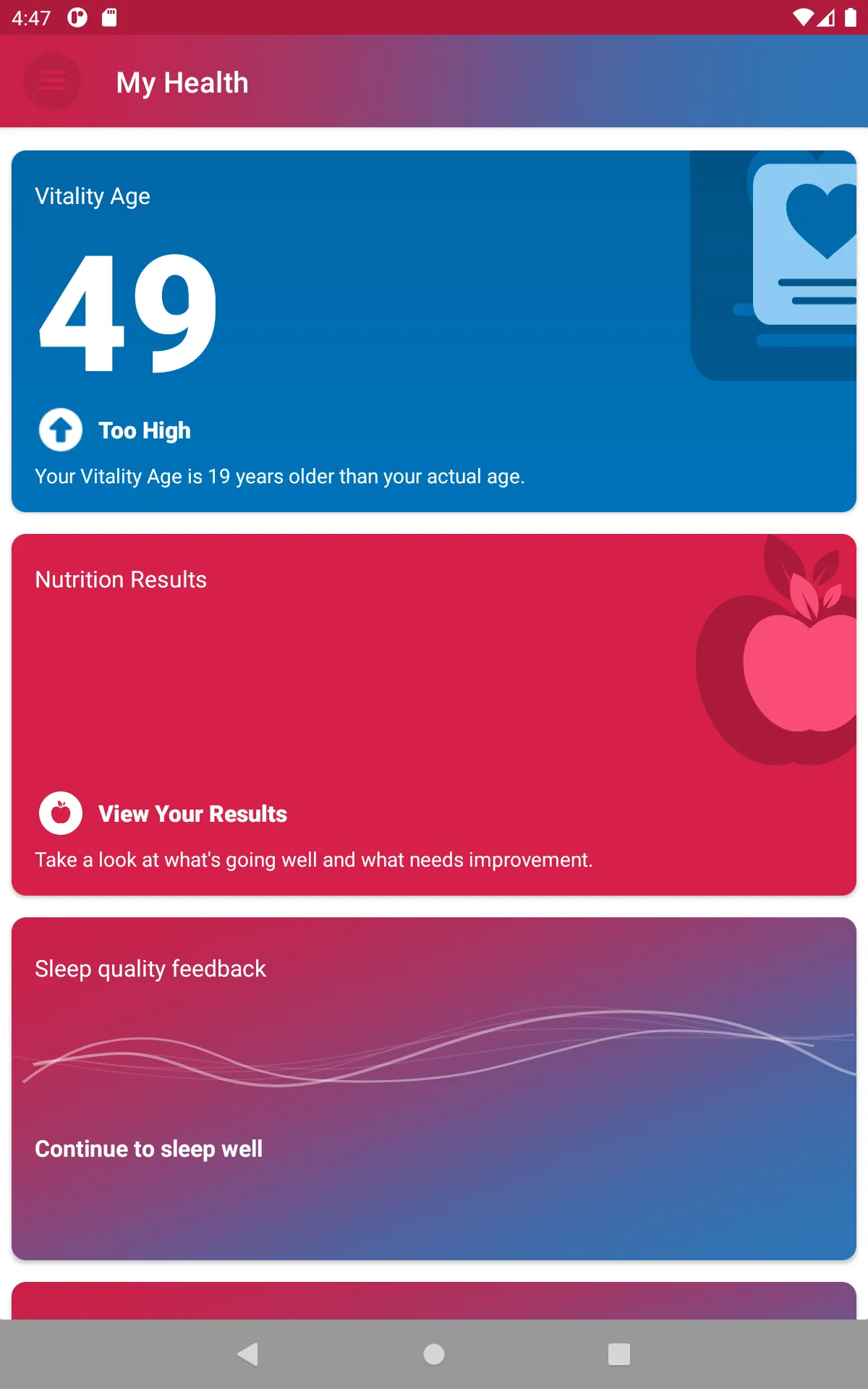 Tata AIA Vitality | Indus Appstore | Screenshot