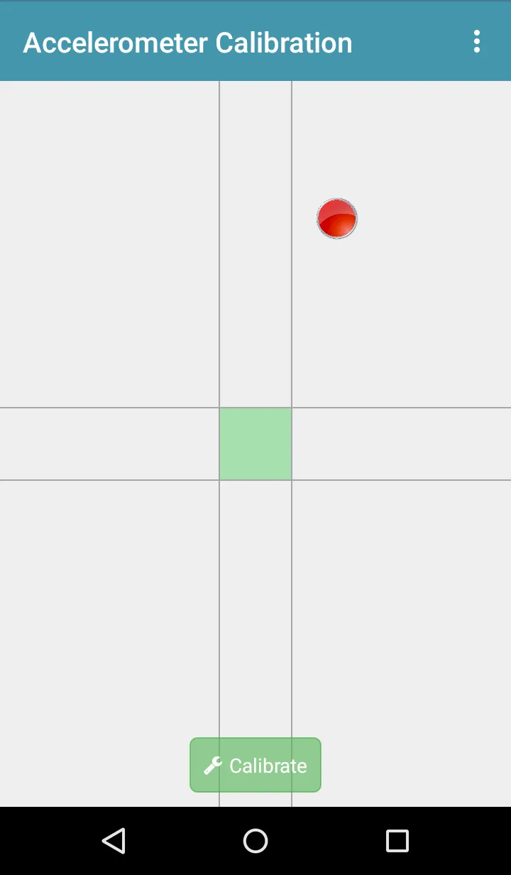 Accelerometer Calibration | Indus Appstore | Screenshot