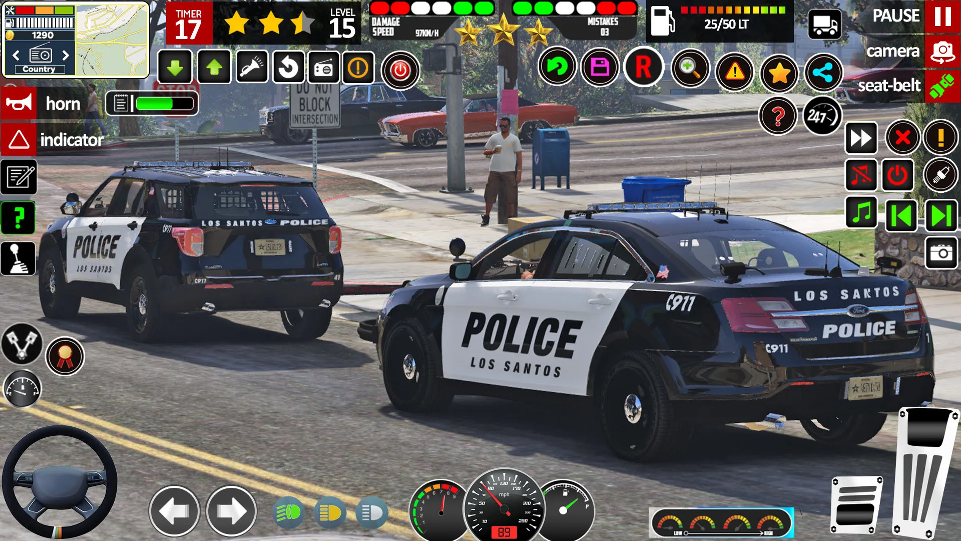 Police Car Game Car Parking 3D | Indus Appstore | Screenshot