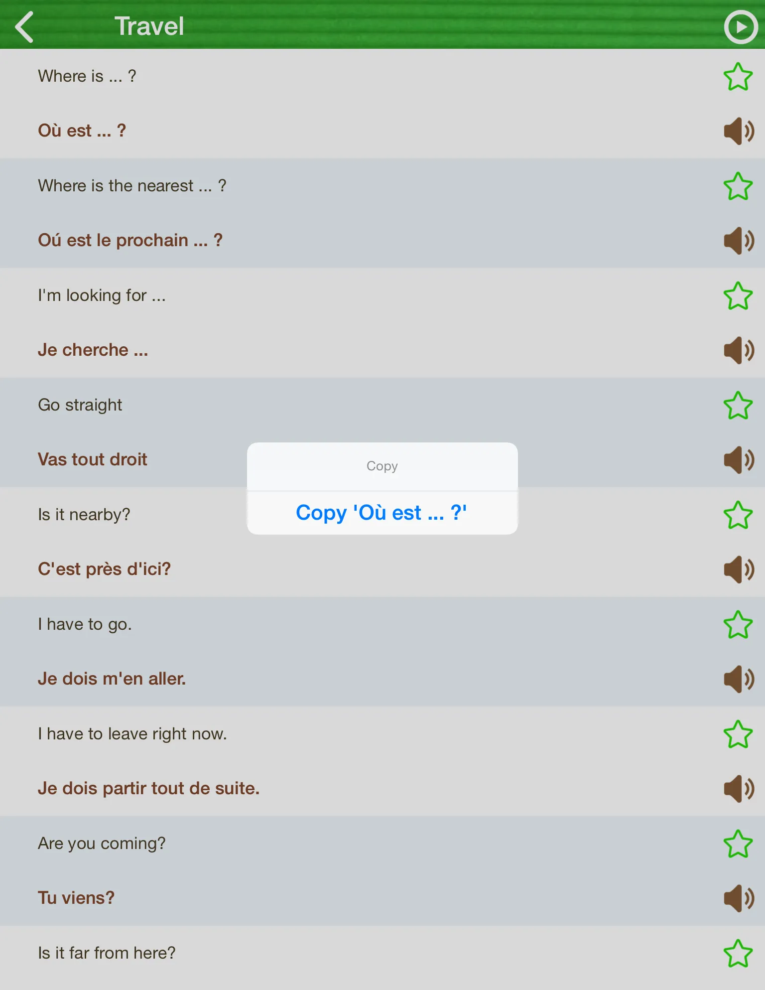 Learn French Phrasebook | Indus Appstore | Screenshot