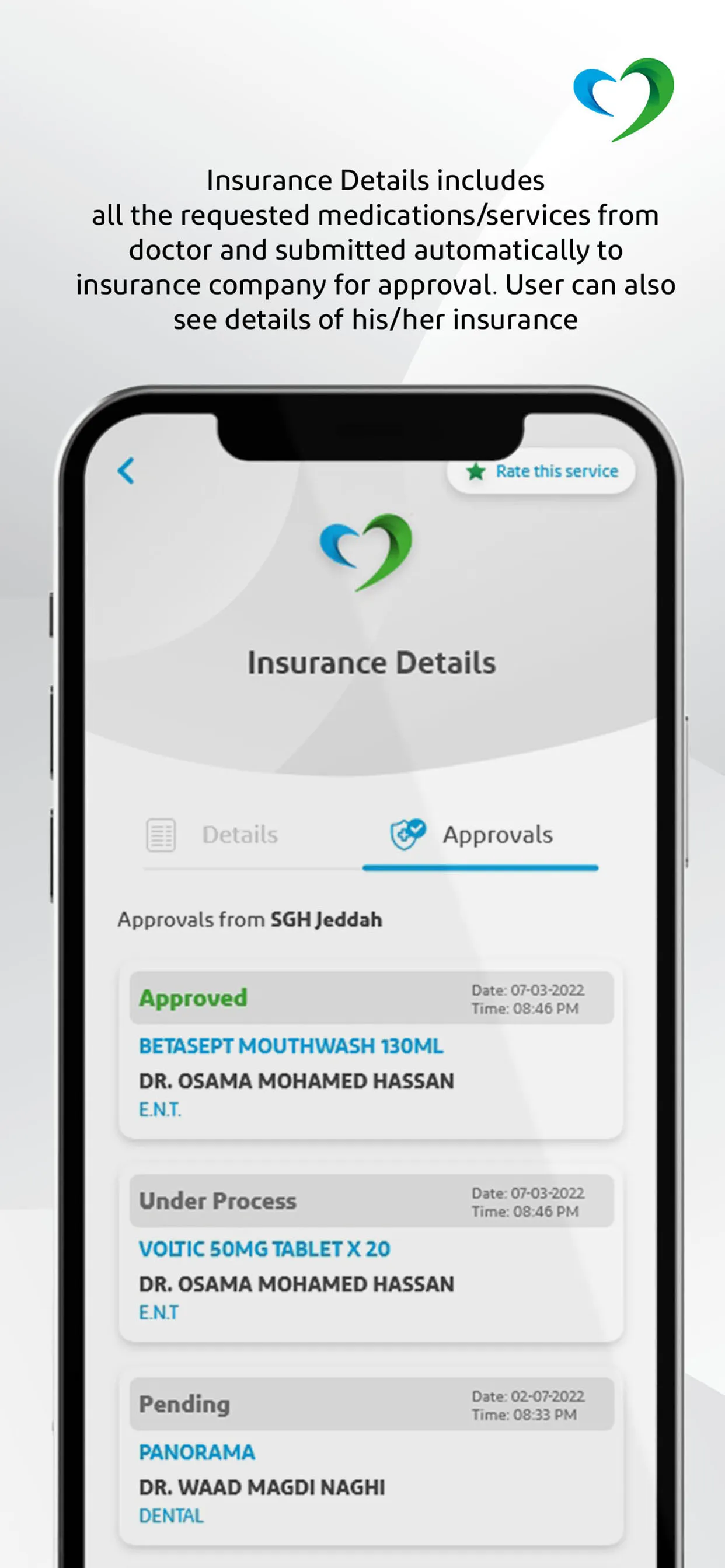 Saudi German Health | Indus Appstore | Screenshot