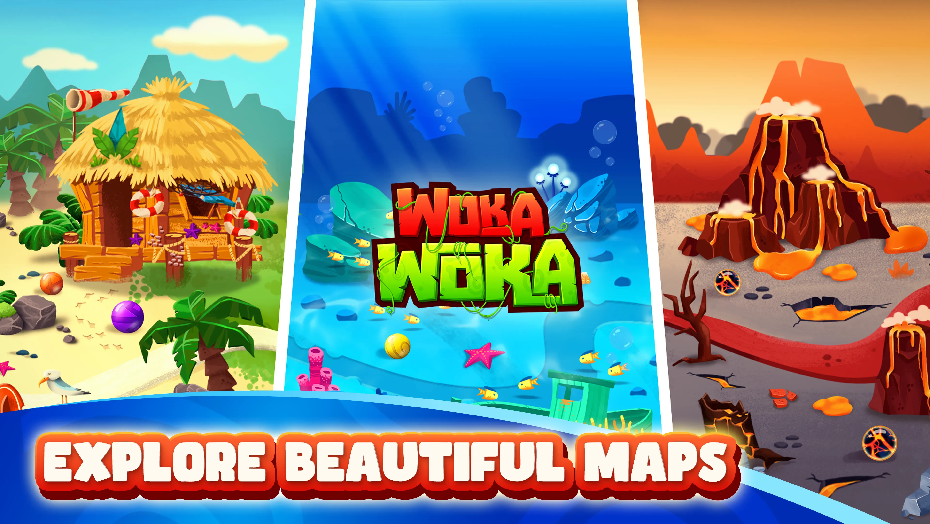 Marble Woka Woka: Jungle Blast | Indus Appstore | Screenshot