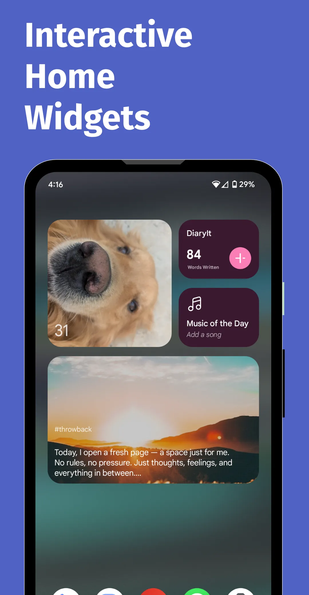 DiaryIt - Daily Diary Journal | Indus Appstore | Screenshot