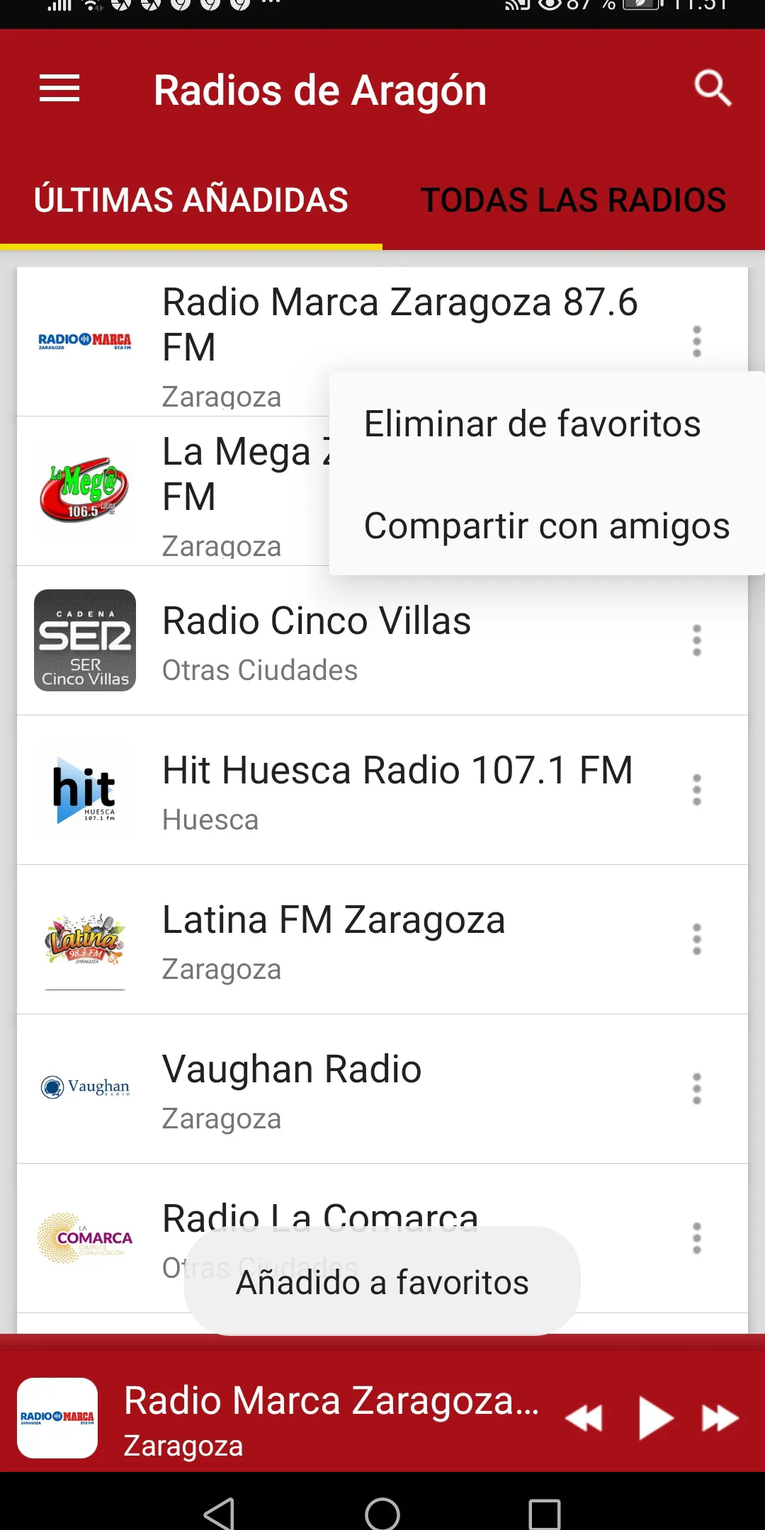 Radios de Aragón - España | Indus Appstore | Screenshot