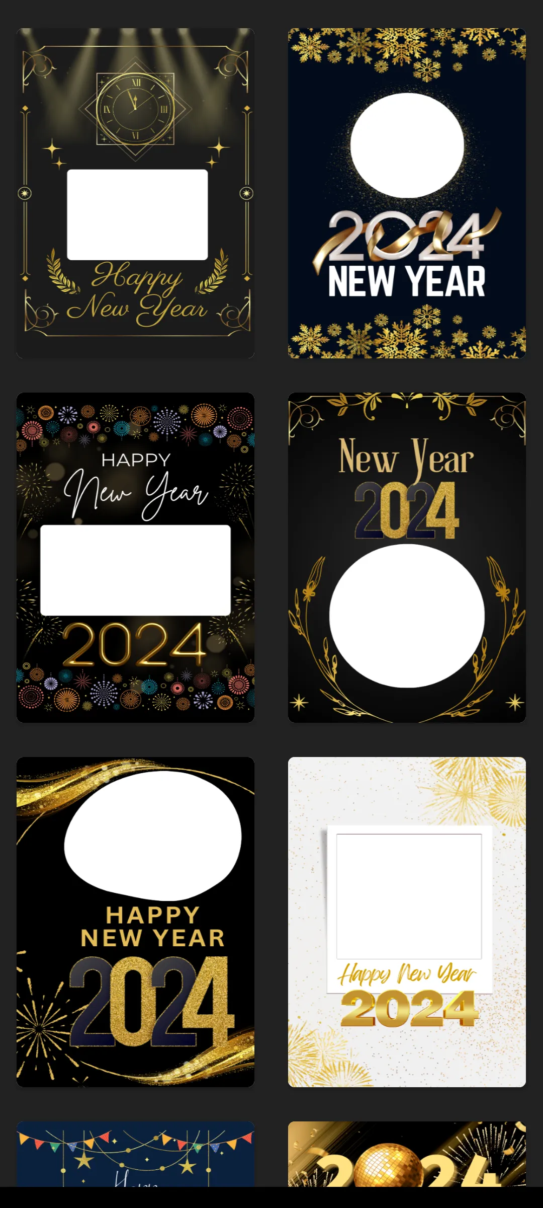 New Year Photo Frame 2024 | Indus Appstore | Screenshot