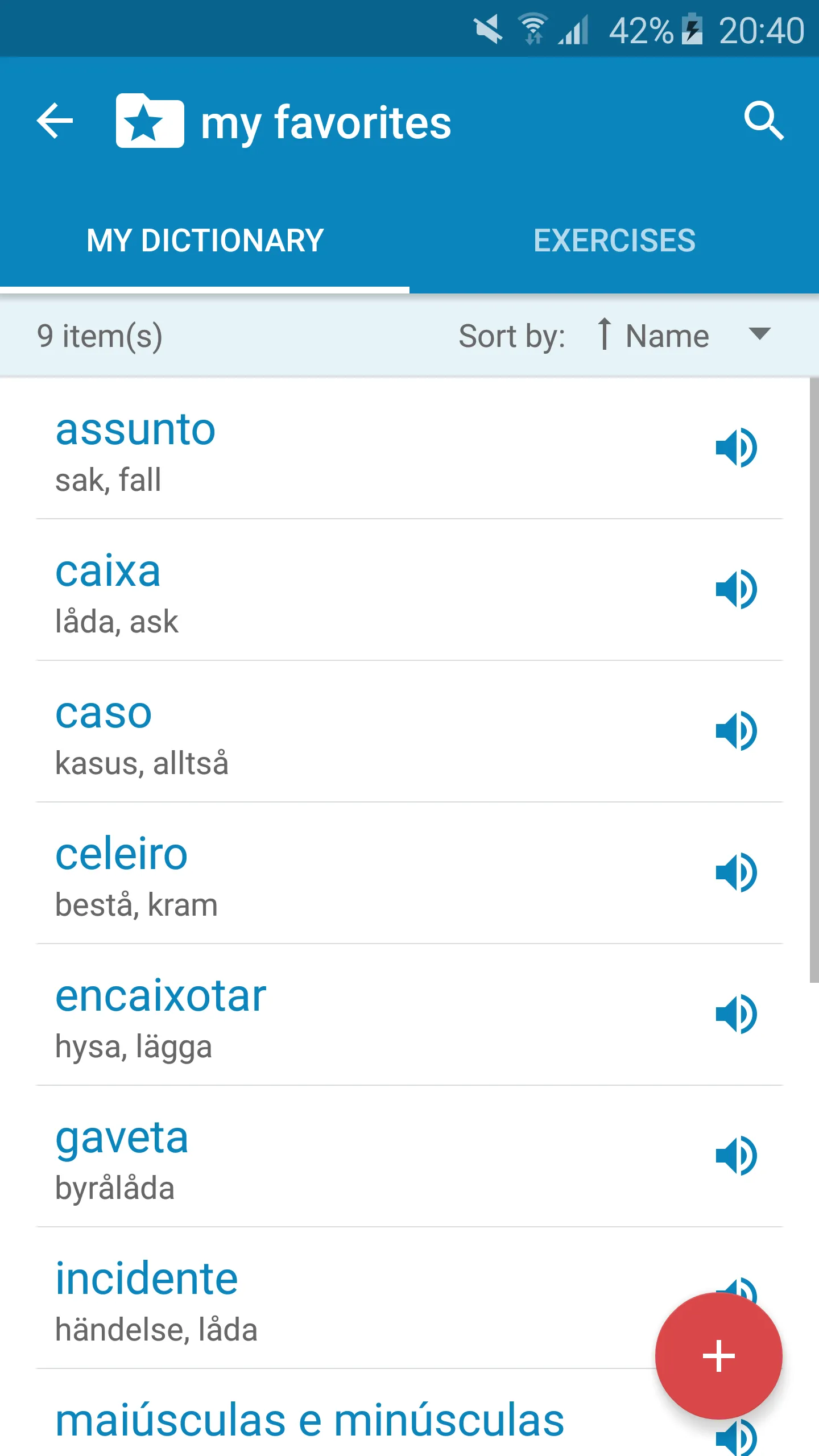 Portuguese-Swedish Dictionary | Indus Appstore | Screenshot