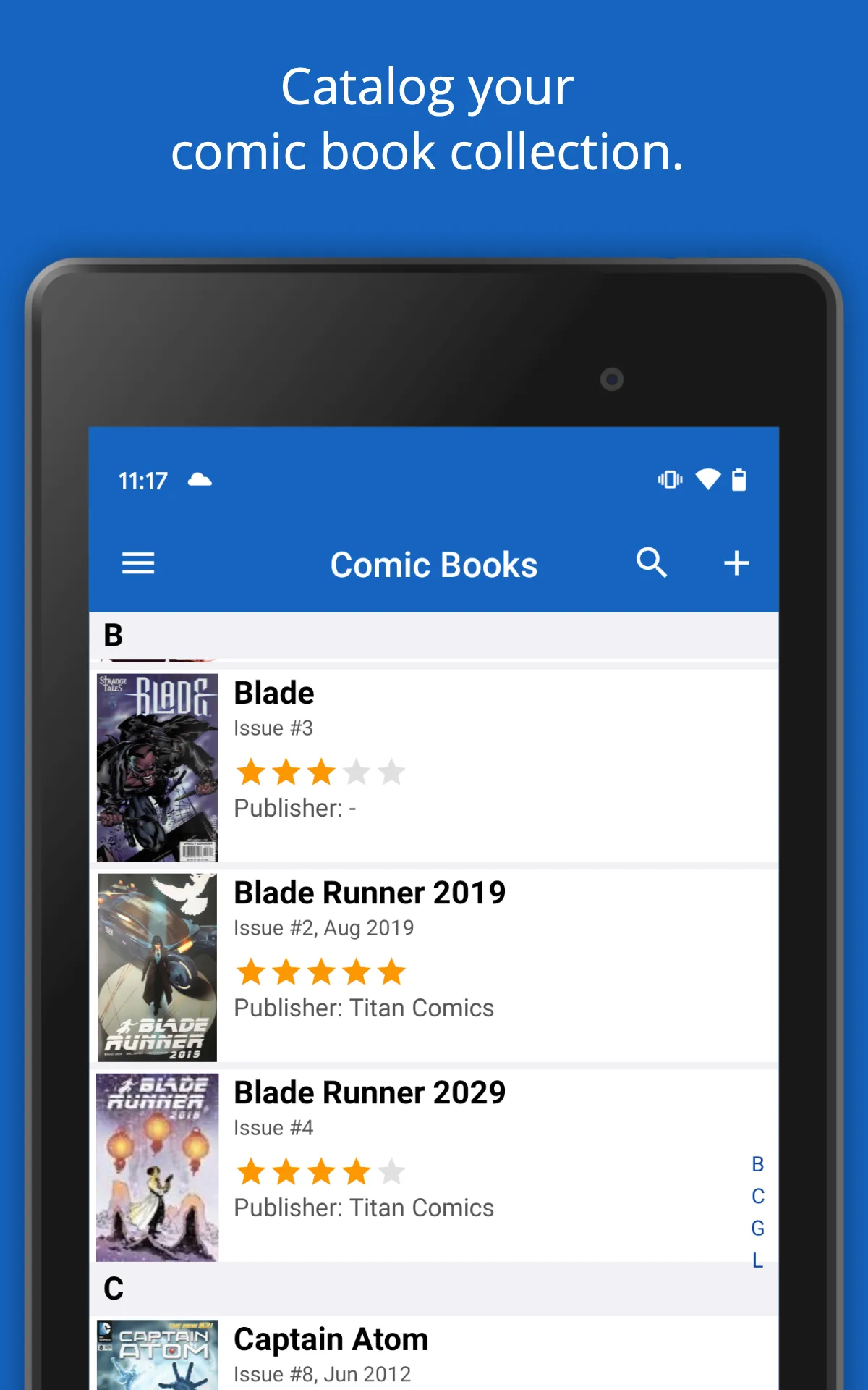 iCollect Comic Books | Indus Appstore | Screenshot