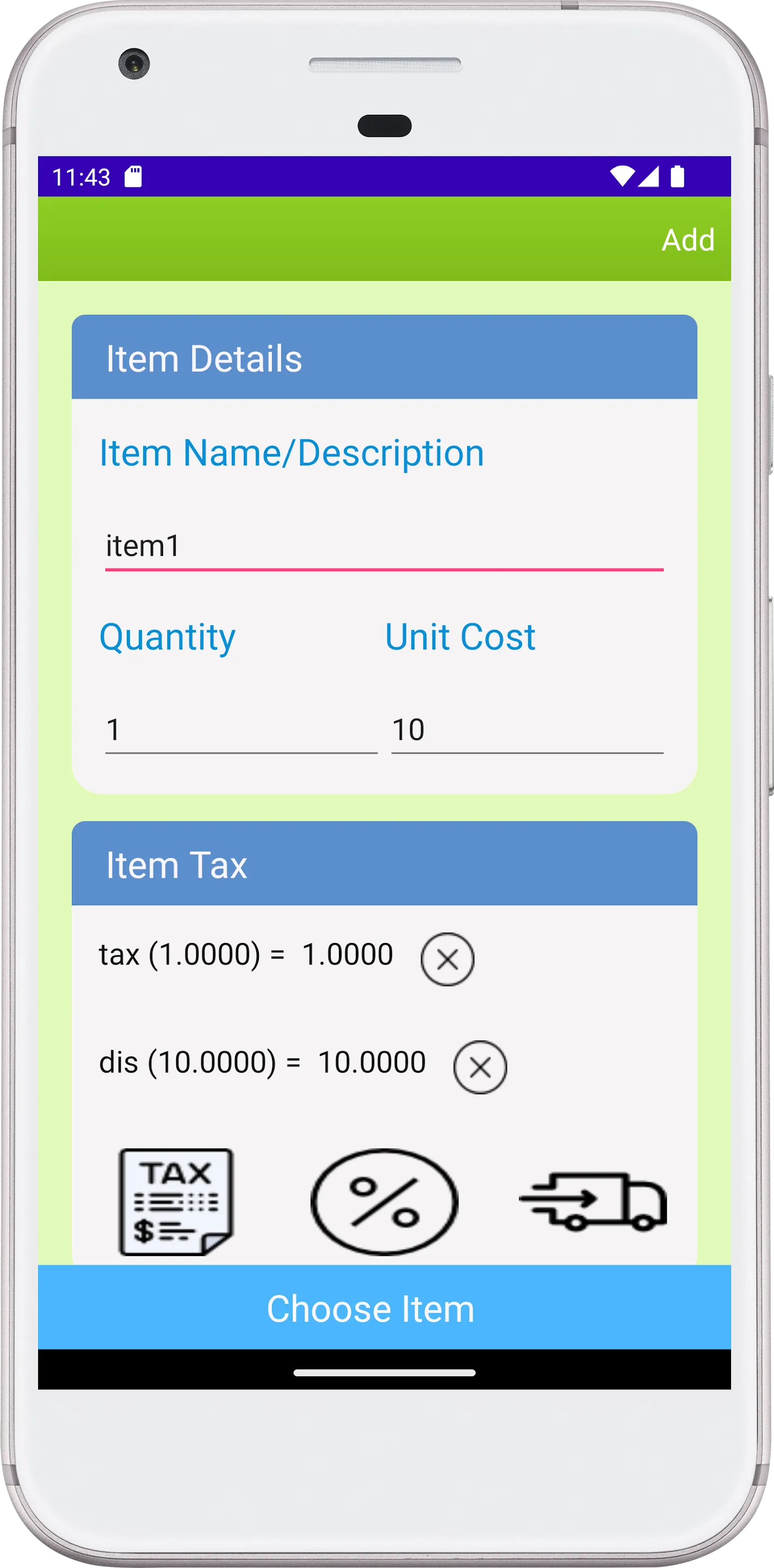 Invoice Template | Indus Appstore | Screenshot