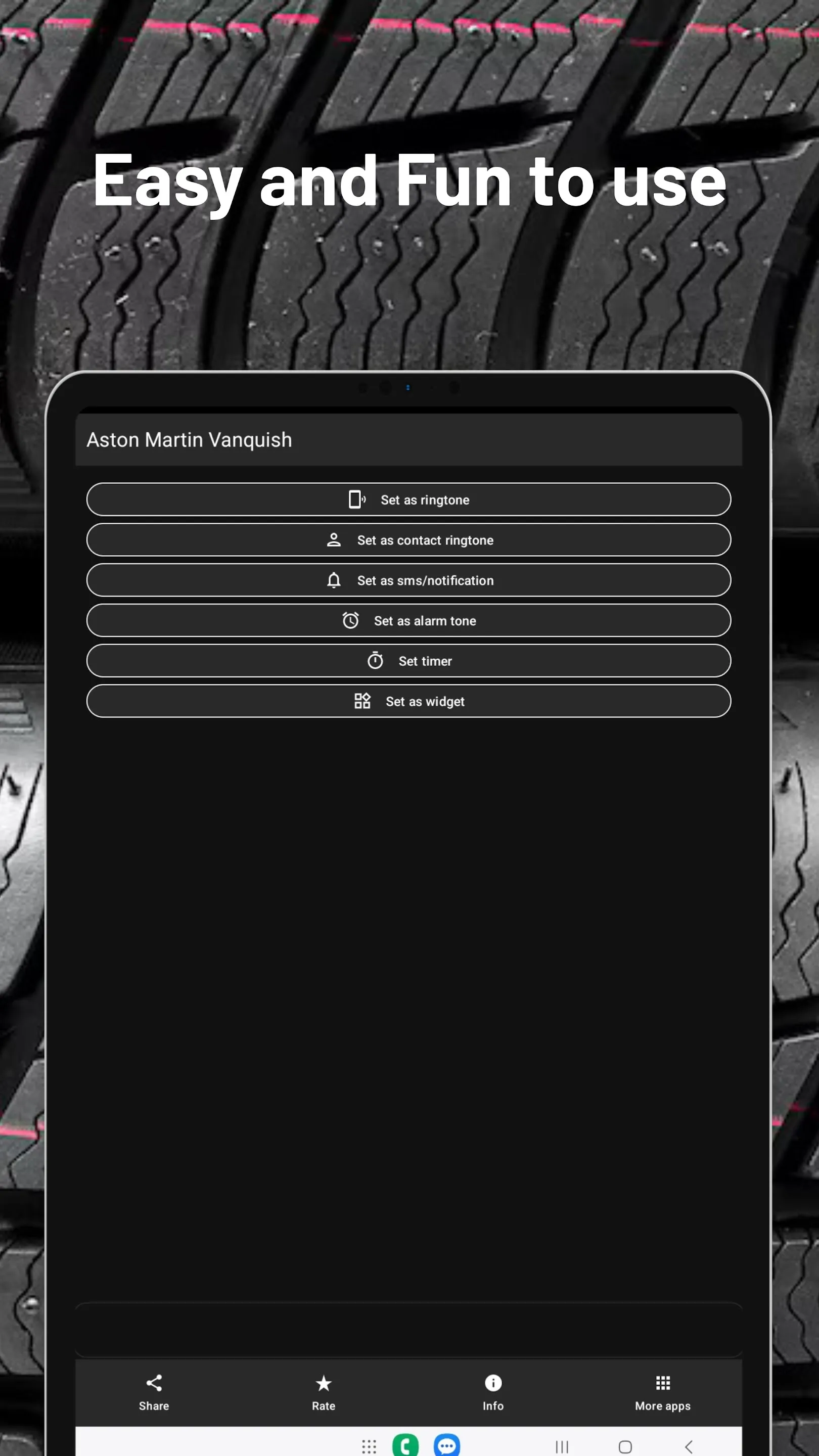 Car Ringtones — Engine Sounds | Indus Appstore | Screenshot