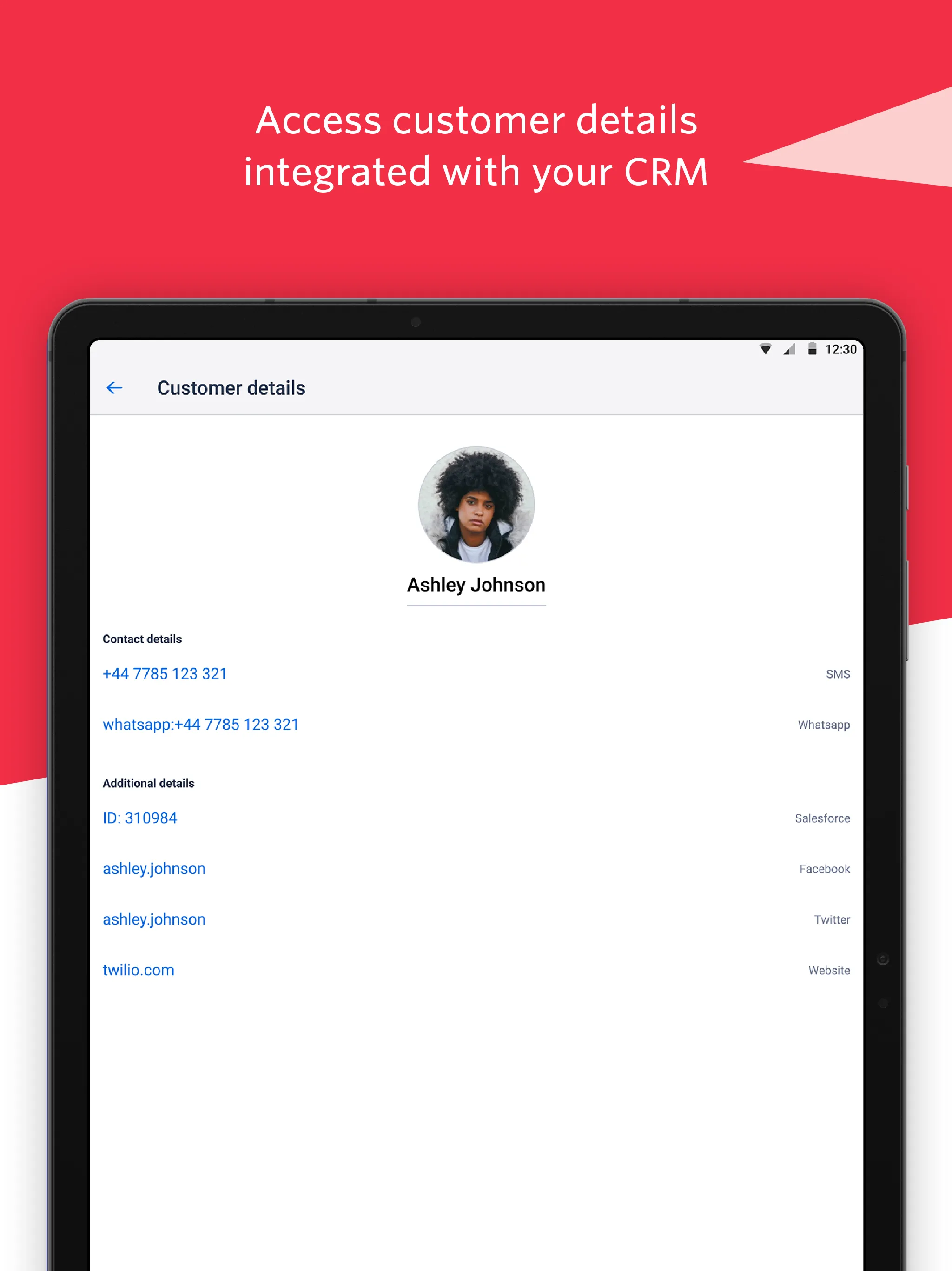 Twilio Frontline | Indus Appstore | Screenshot