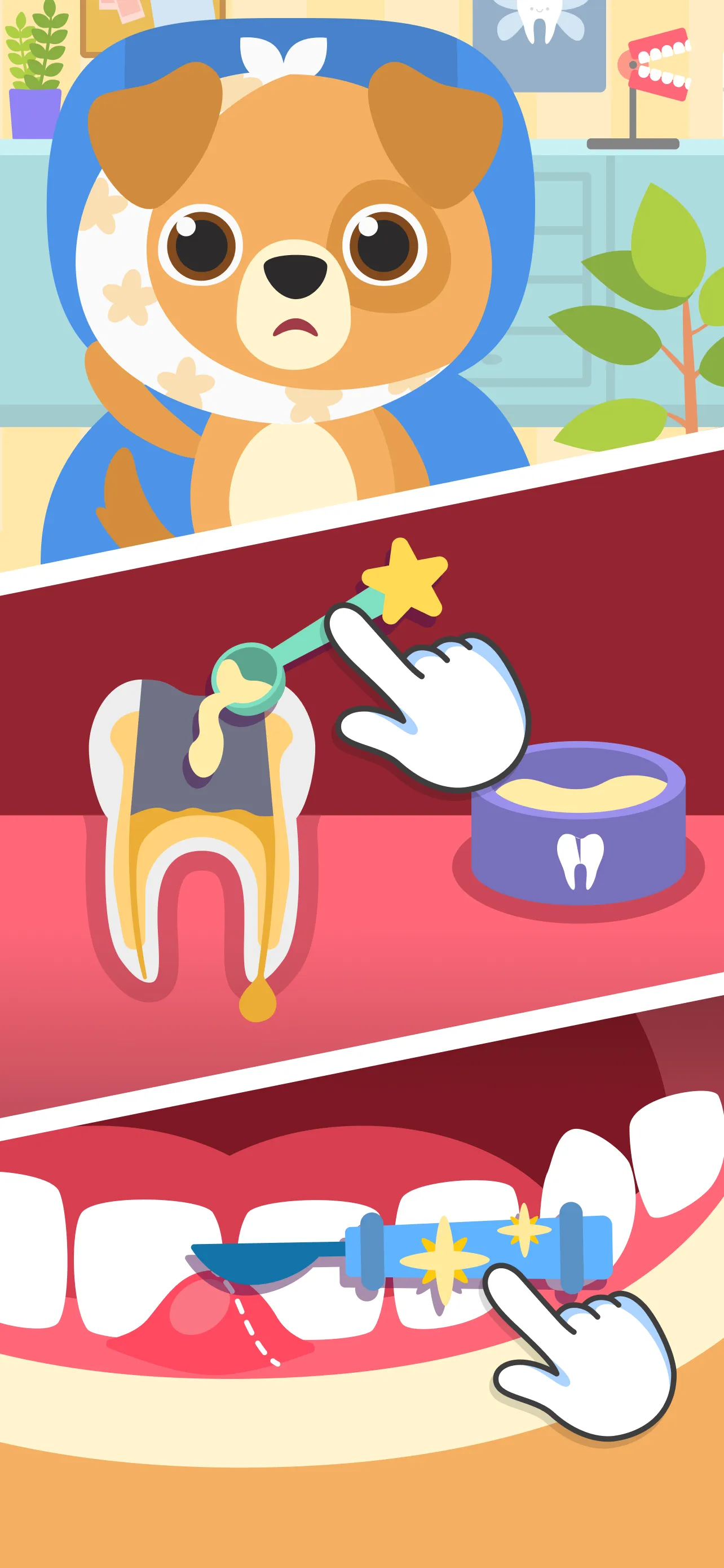 Dentist Doctor Games for Baby | Indus Appstore | Screenshot