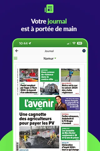 L'Avenir - L'actu 24/24h | Indus Appstore | Screenshot