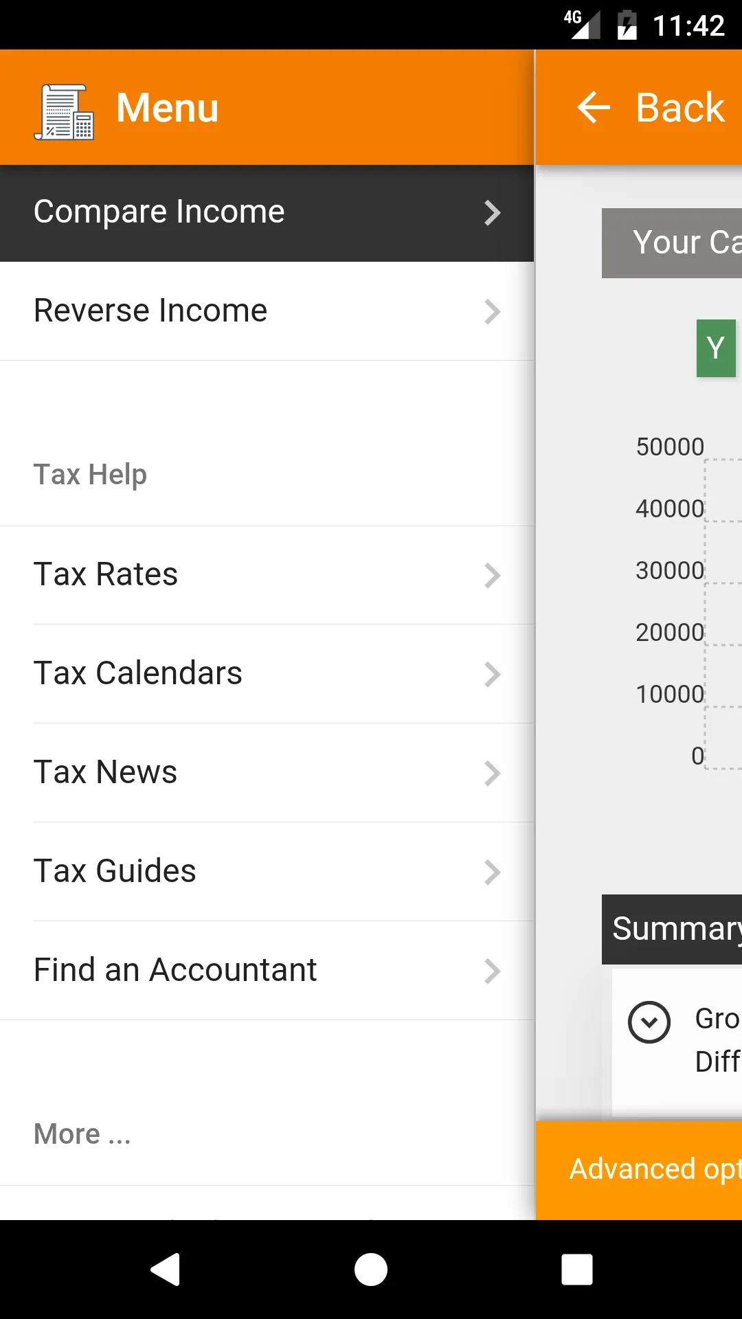 UK Tax Calculators | Indus Appstore | Screenshot