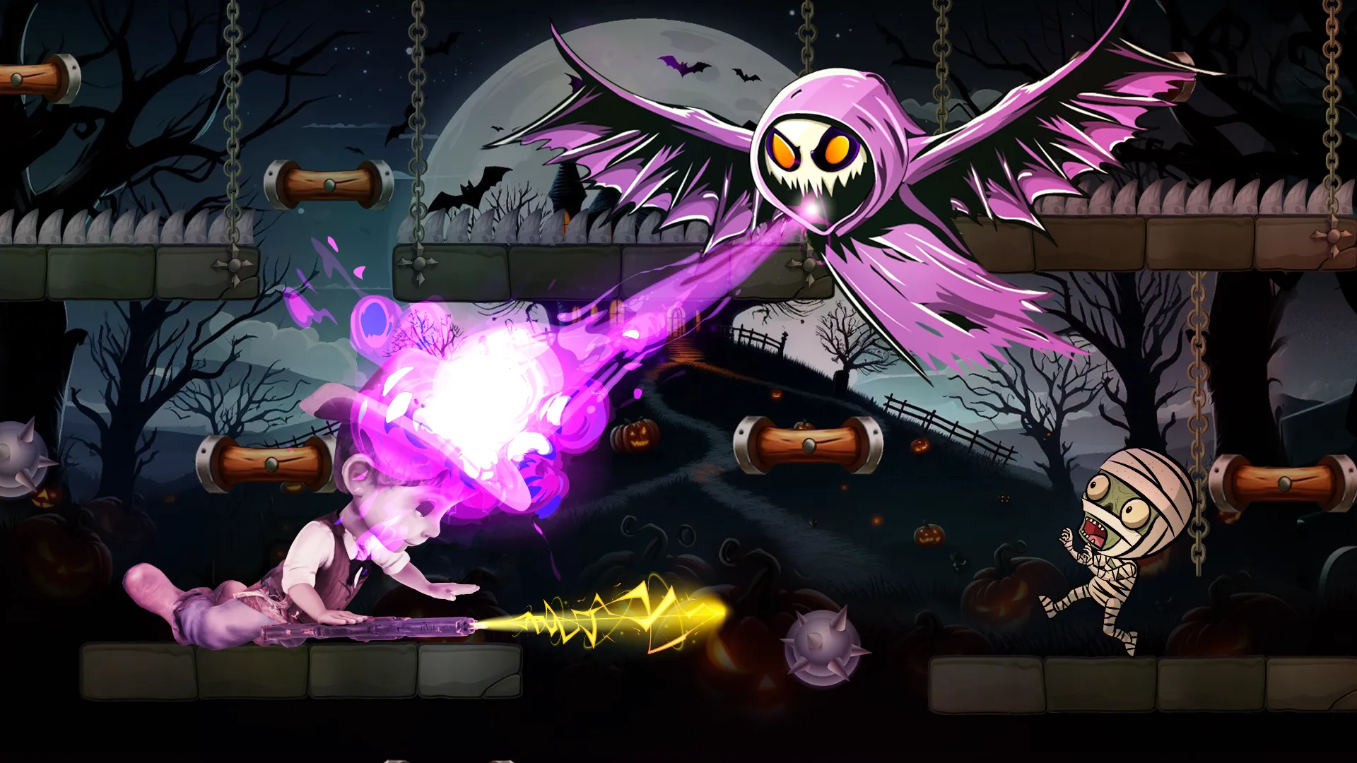 Alex In Danger:Jump & Shoot | Indus Appstore | Screenshot