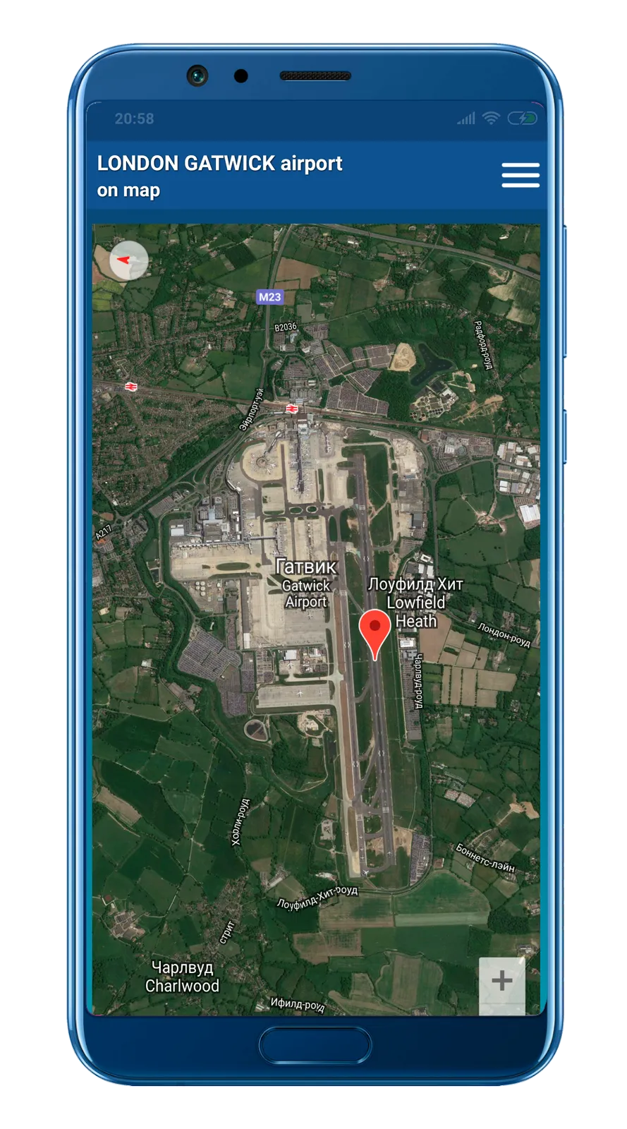 Airports database PRO | Indus Appstore | Screenshot