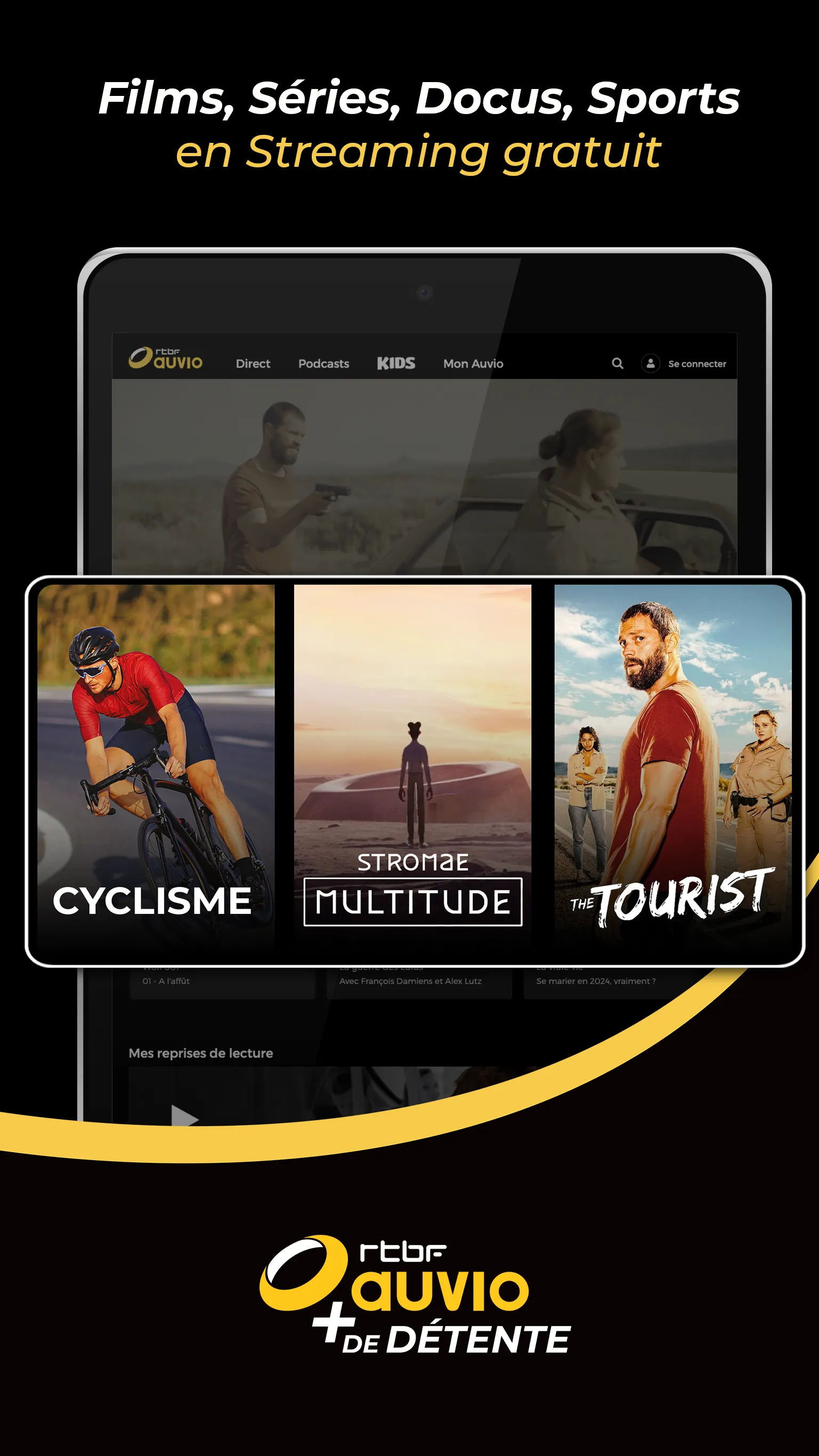 RTBF Auvio : direct et replay | Indus Appstore | Screenshot