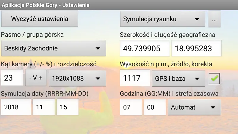 Polskie Góry - opisy panoram | Indus Appstore | Screenshot