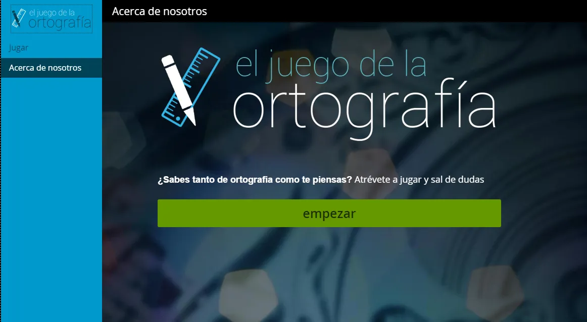 El juego de la ortografía | Indus Appstore | Screenshot