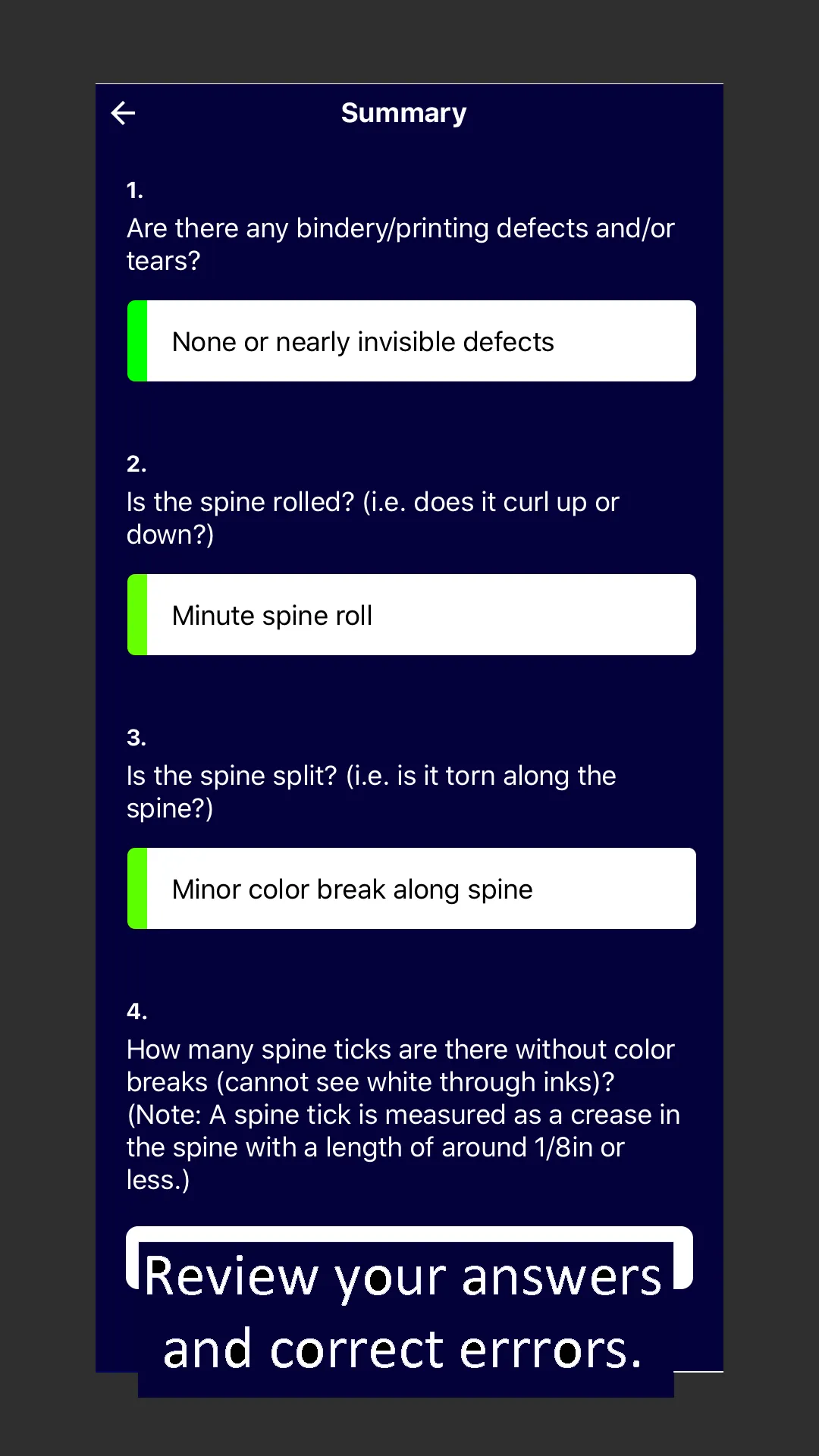 SpotOn Grading Systems - Comic | Indus Appstore | Screenshot