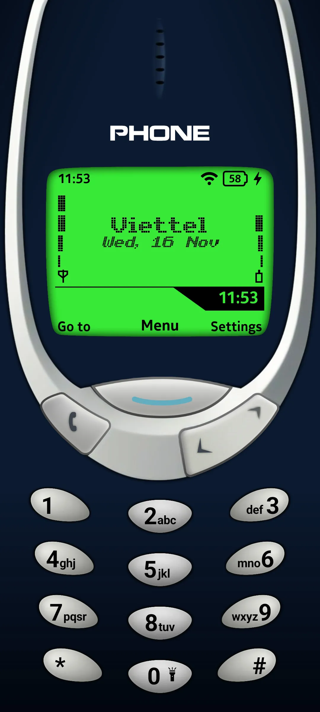 Nokia 3310 Launcher | Indus Appstore | Screenshot