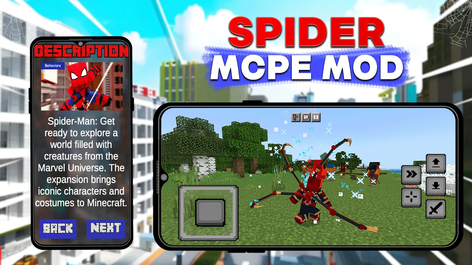 Mod Spider for Minecraft PE | Indus Appstore | Screenshot