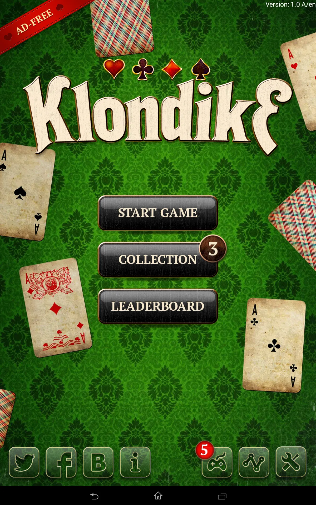 Klondike Solitaire | Indus Appstore | Screenshot