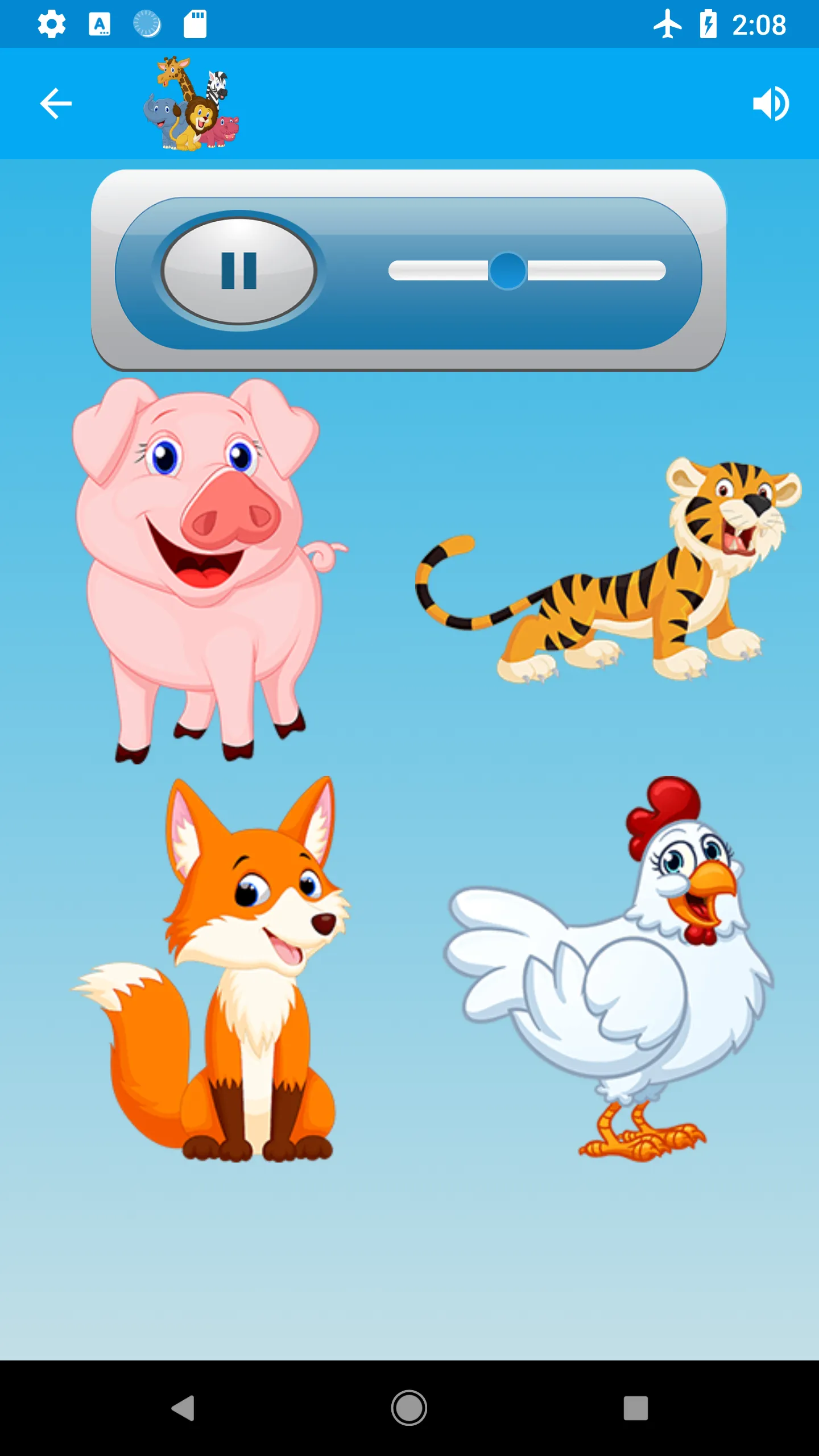 Animal Sounds | Indus Appstore | Screenshot