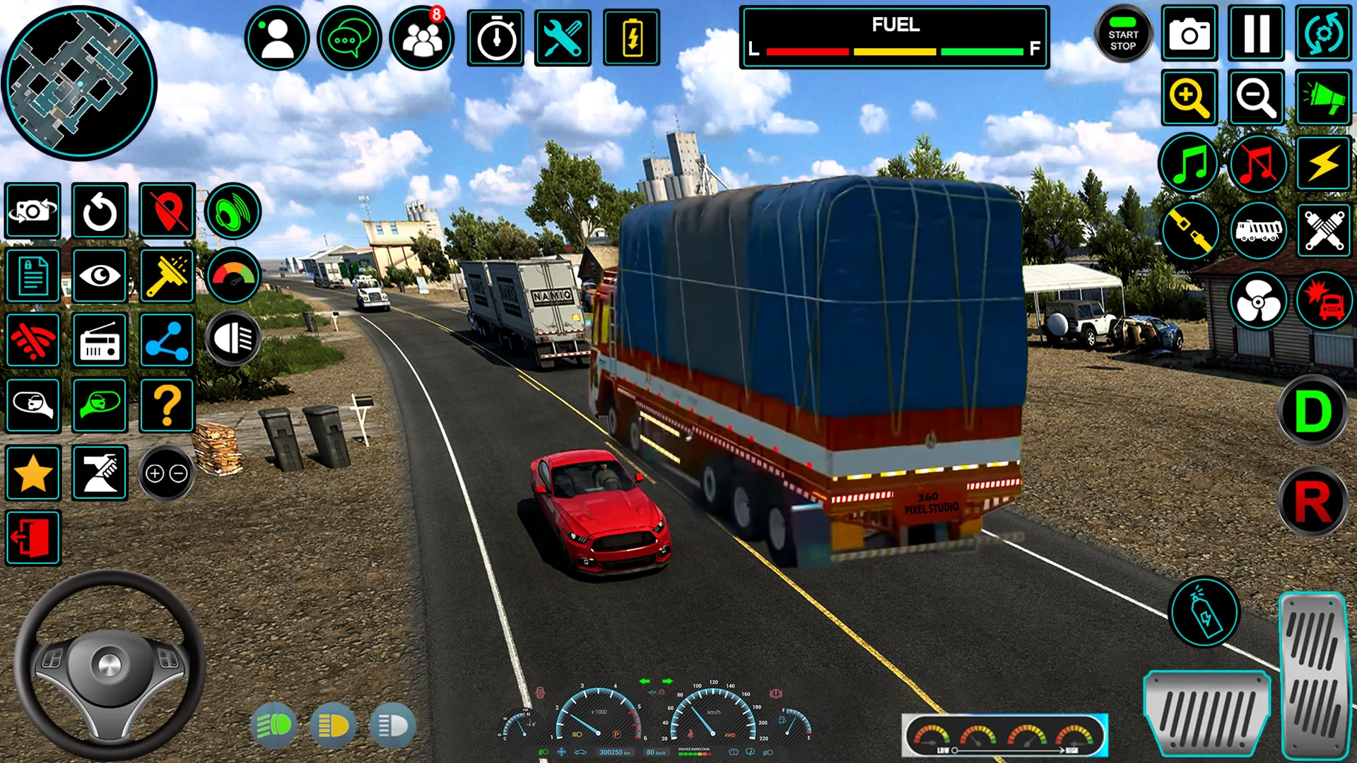 Indian Truck Offroad Cargo Sim | Indus Appstore | Screenshot