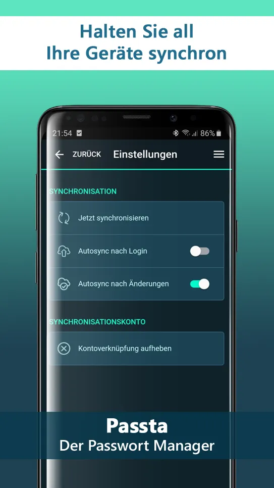 Passta - der Passwort Manager | Indus Appstore | Screenshot