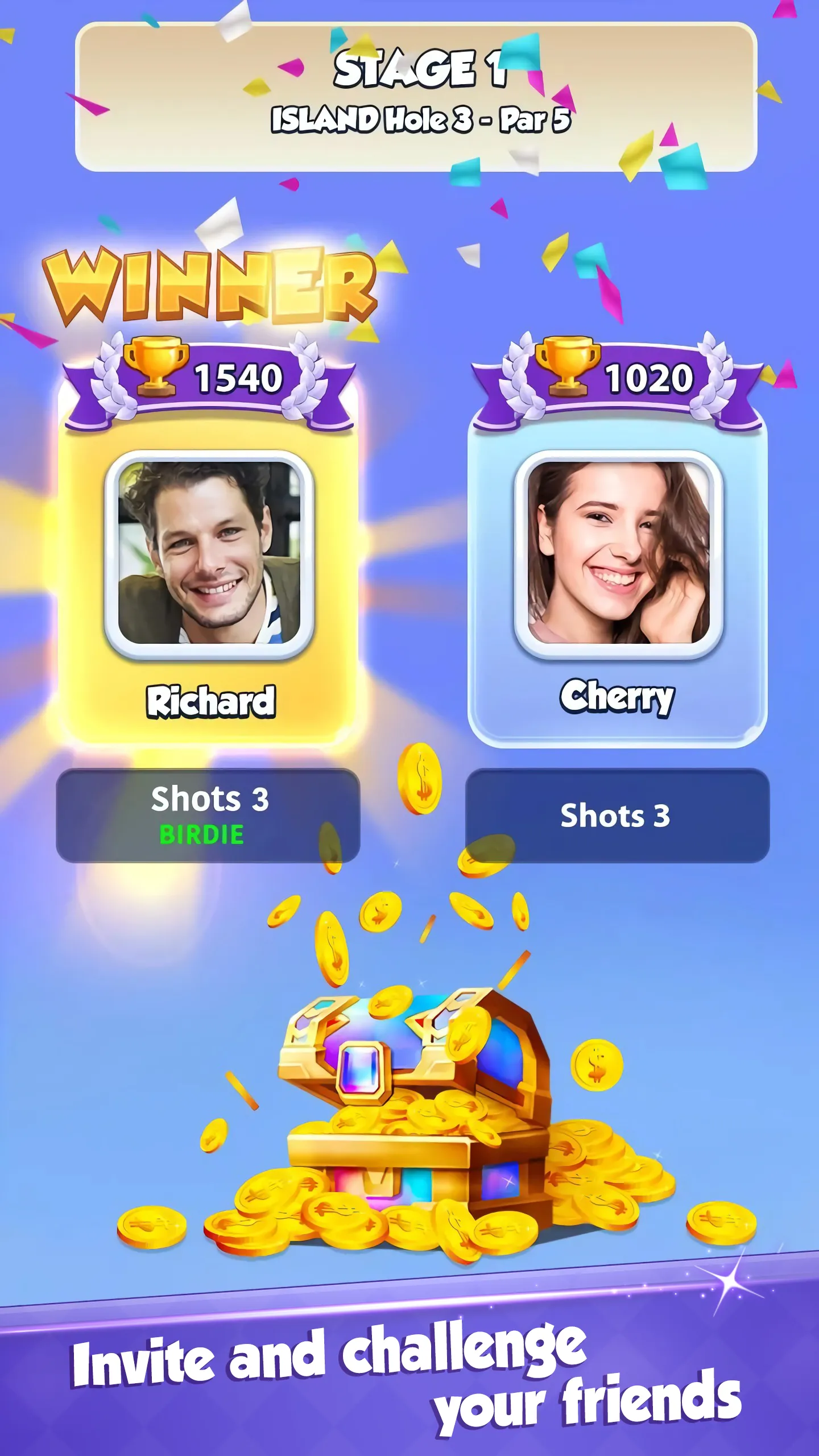 Golf Rival - Multiplayer Game | Indus Appstore | Screenshot