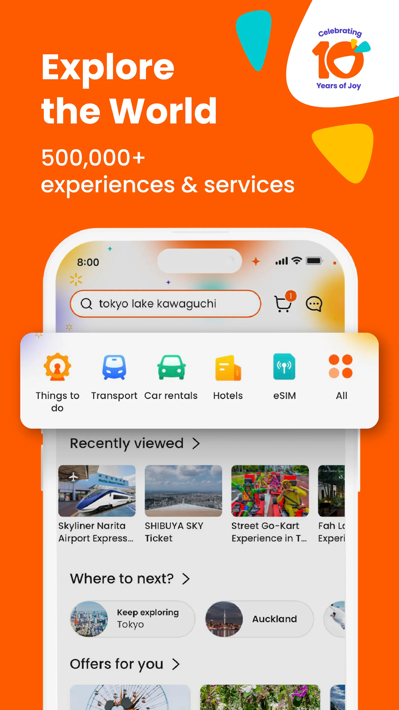 Klook: Travel, Hotels, Leisure | Indus Appstore | Screenshot