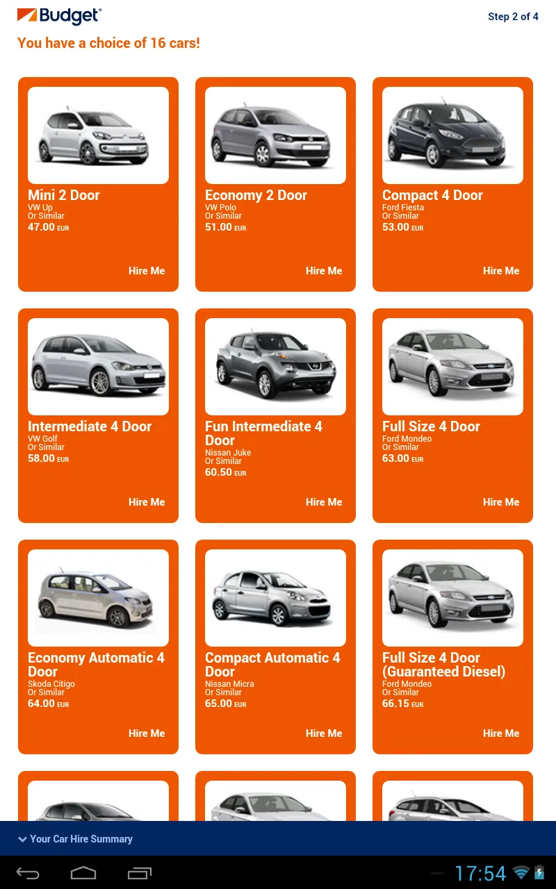 Worldwide Car Hire | Indus Appstore | Screenshot