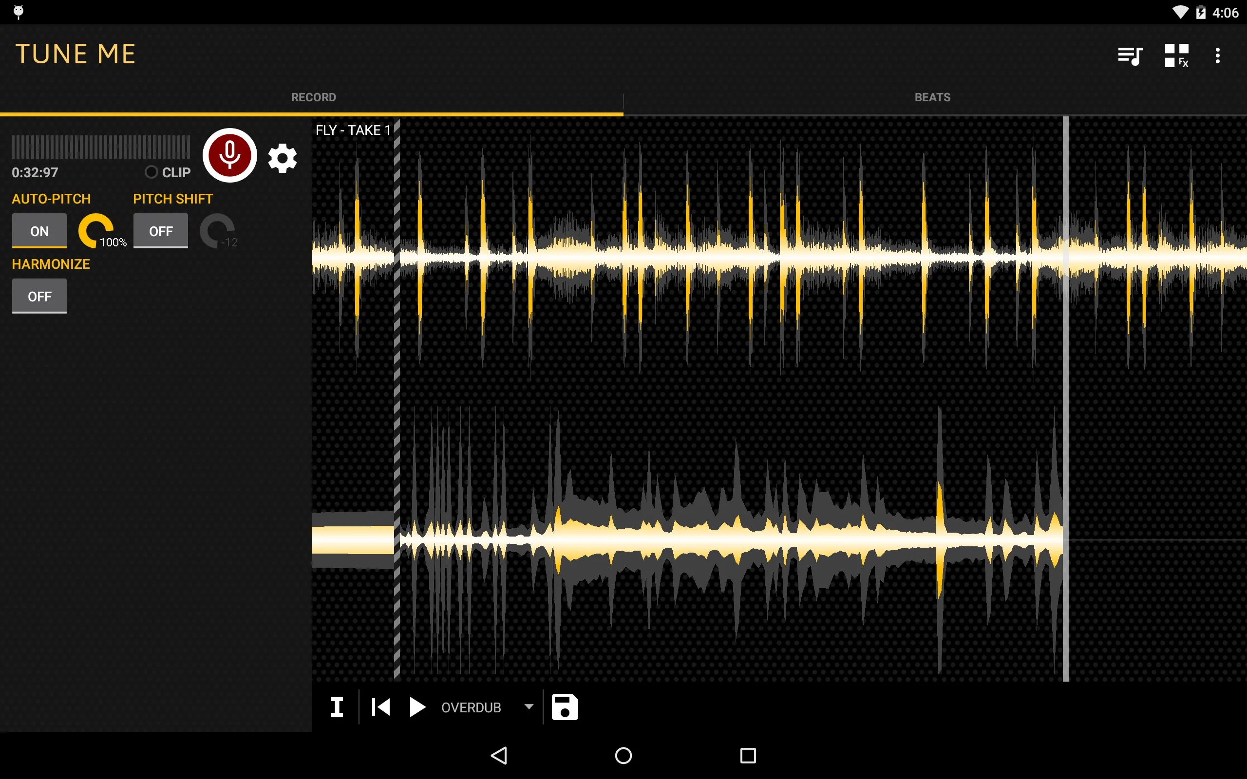 Tune Me: Vocal Studio | Indus Appstore | Screenshot