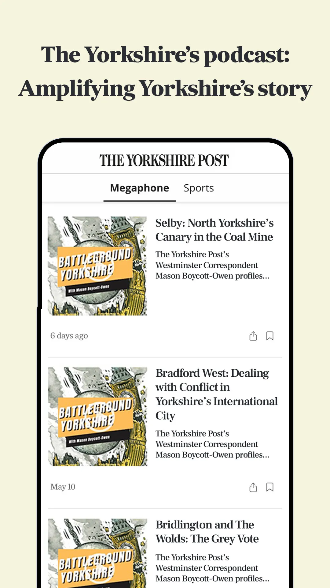 The Yorkshire Post Newspaper | Indus Appstore | Screenshot