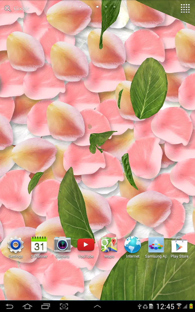 3D Leaves Live Wallpaper | Indus Appstore | Screenshot