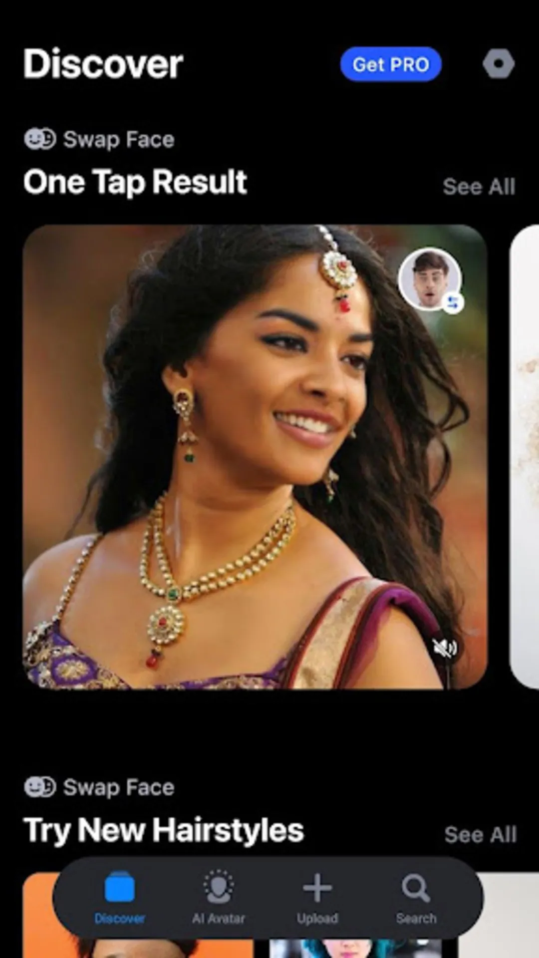 Reface: AI Face swap videos | Indus Appstore | Screenshot