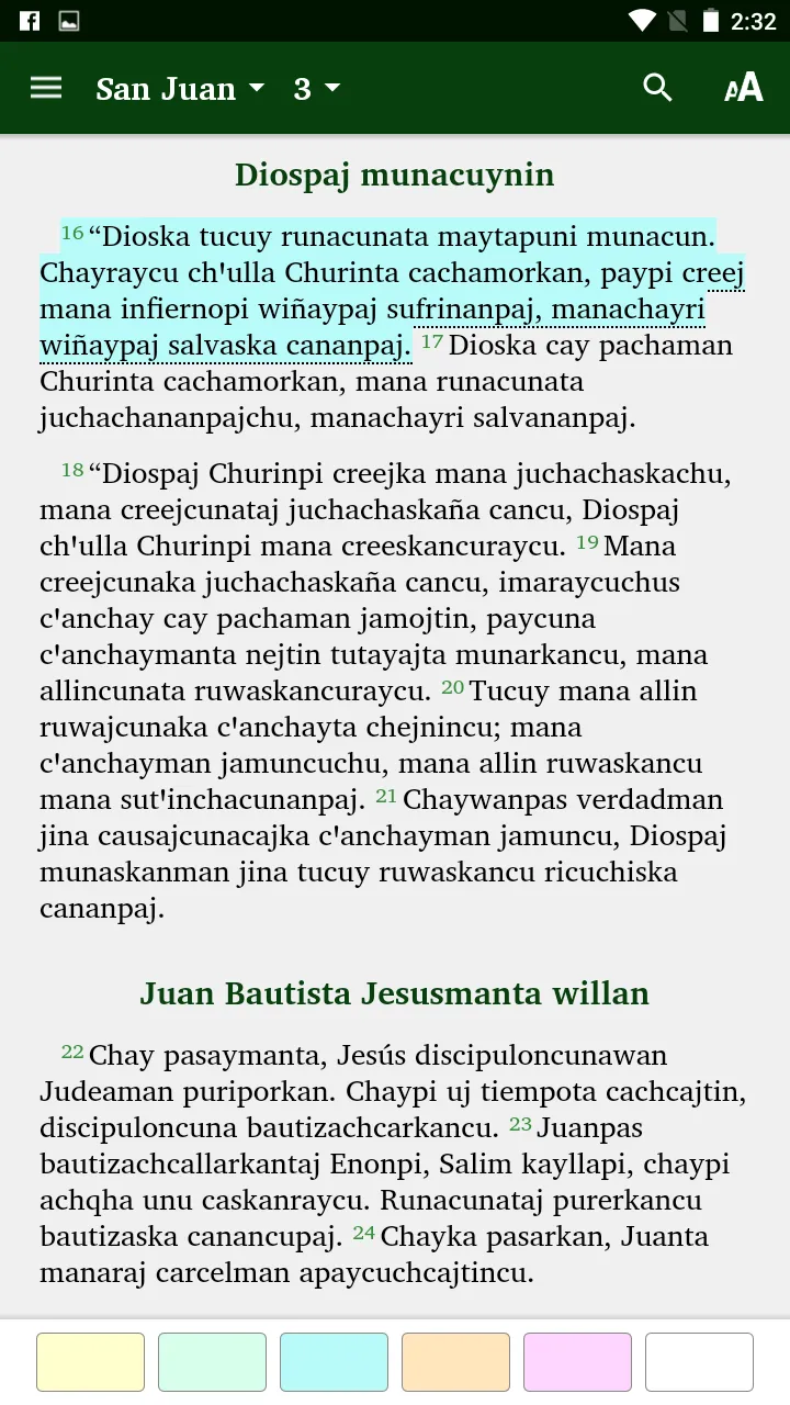 Quechua North Bolivia Bible | Indus Appstore | Screenshot