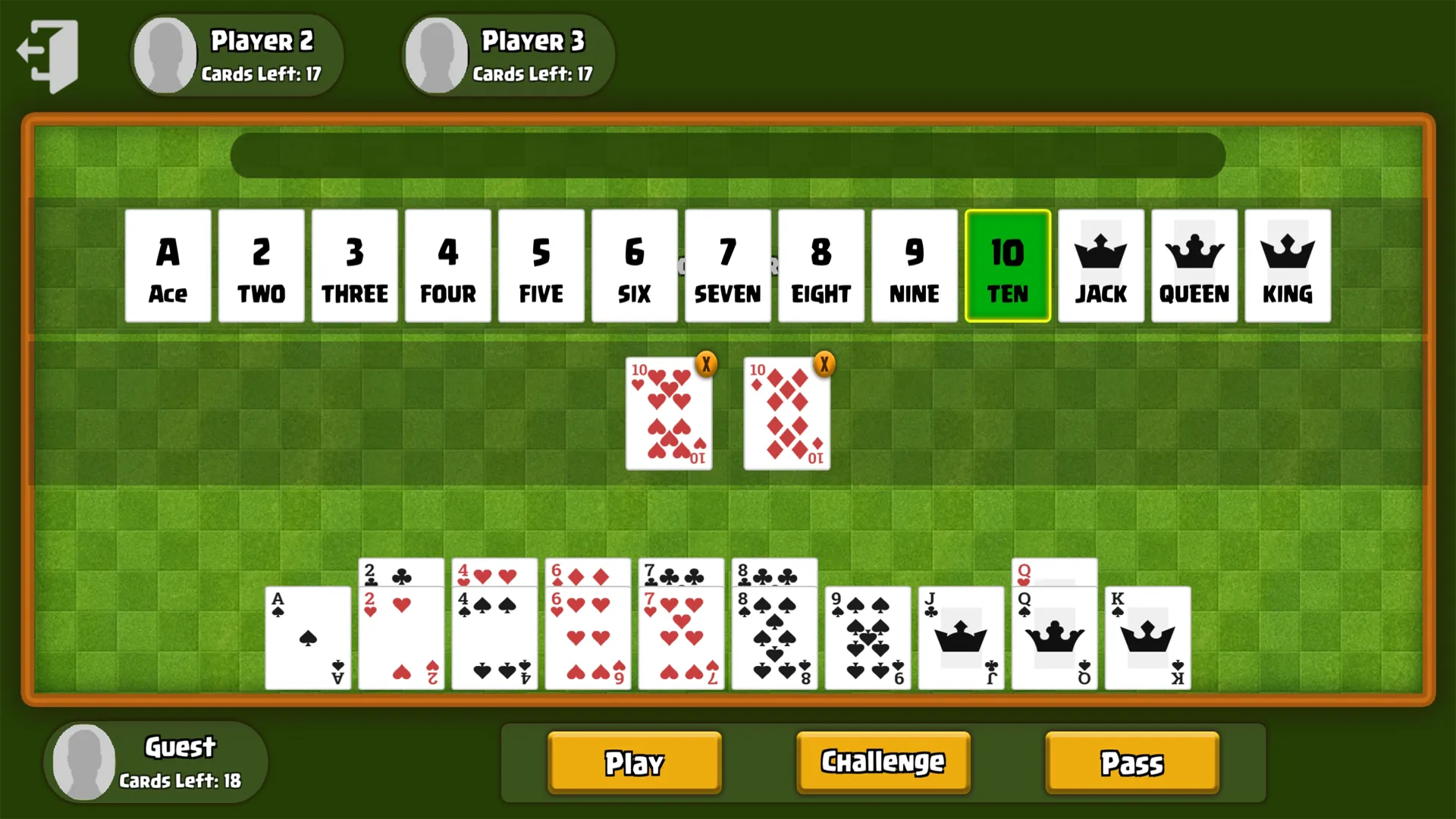 Challenge Card Game - Bluff | Indus Appstore | Screenshot