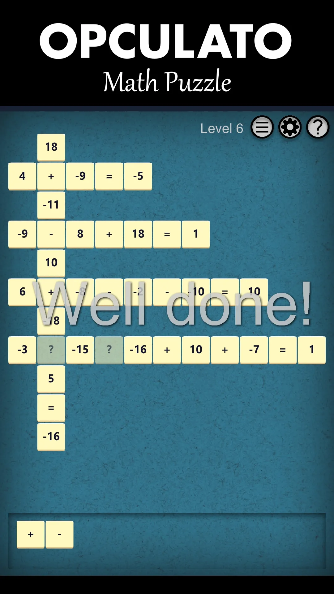 OPCULATO - Math Puzzle | Indus Appstore | Screenshot