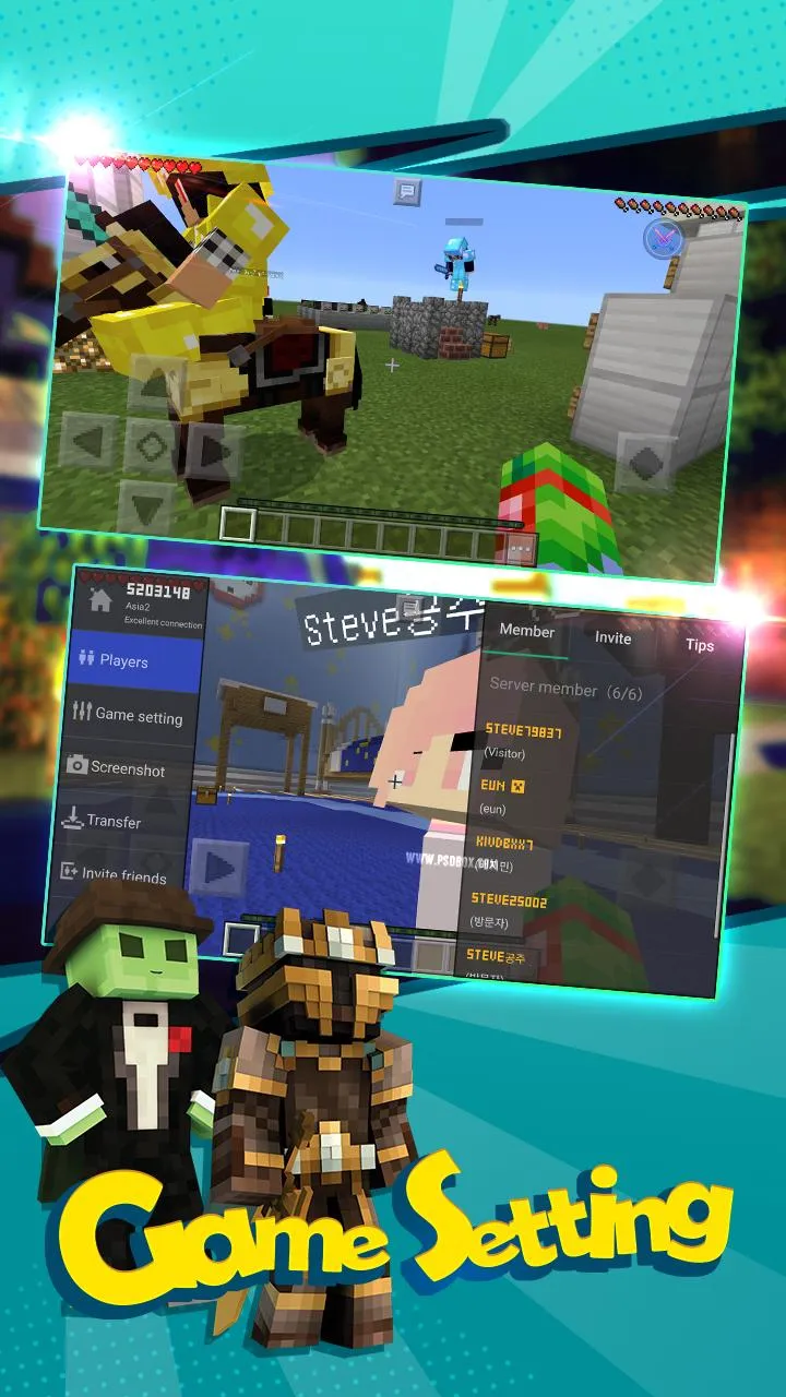 Multiplayer for Minecraft PE - | Indus Appstore | Screenshot