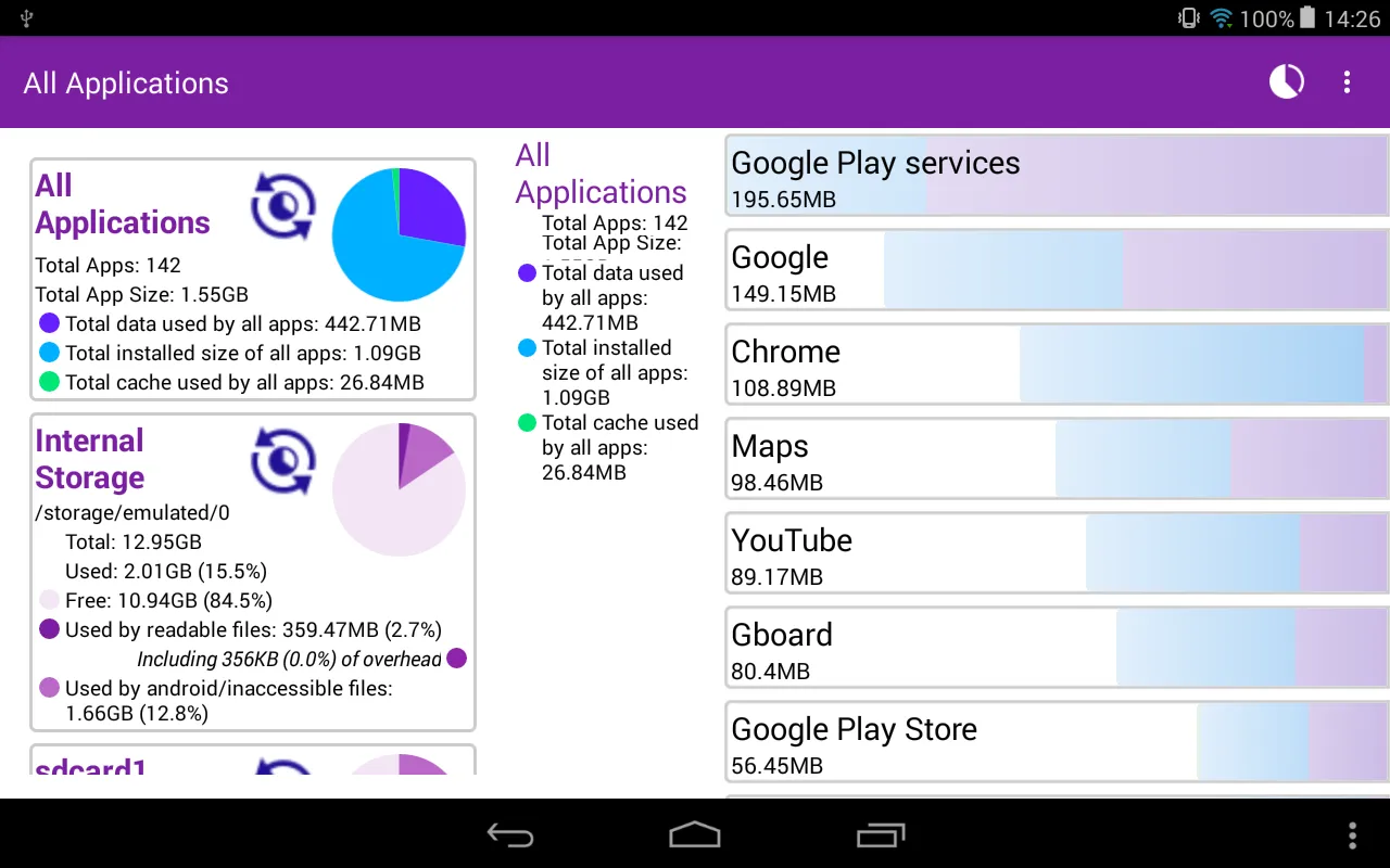 Storage Analyzer | Indus Appstore | Screenshot