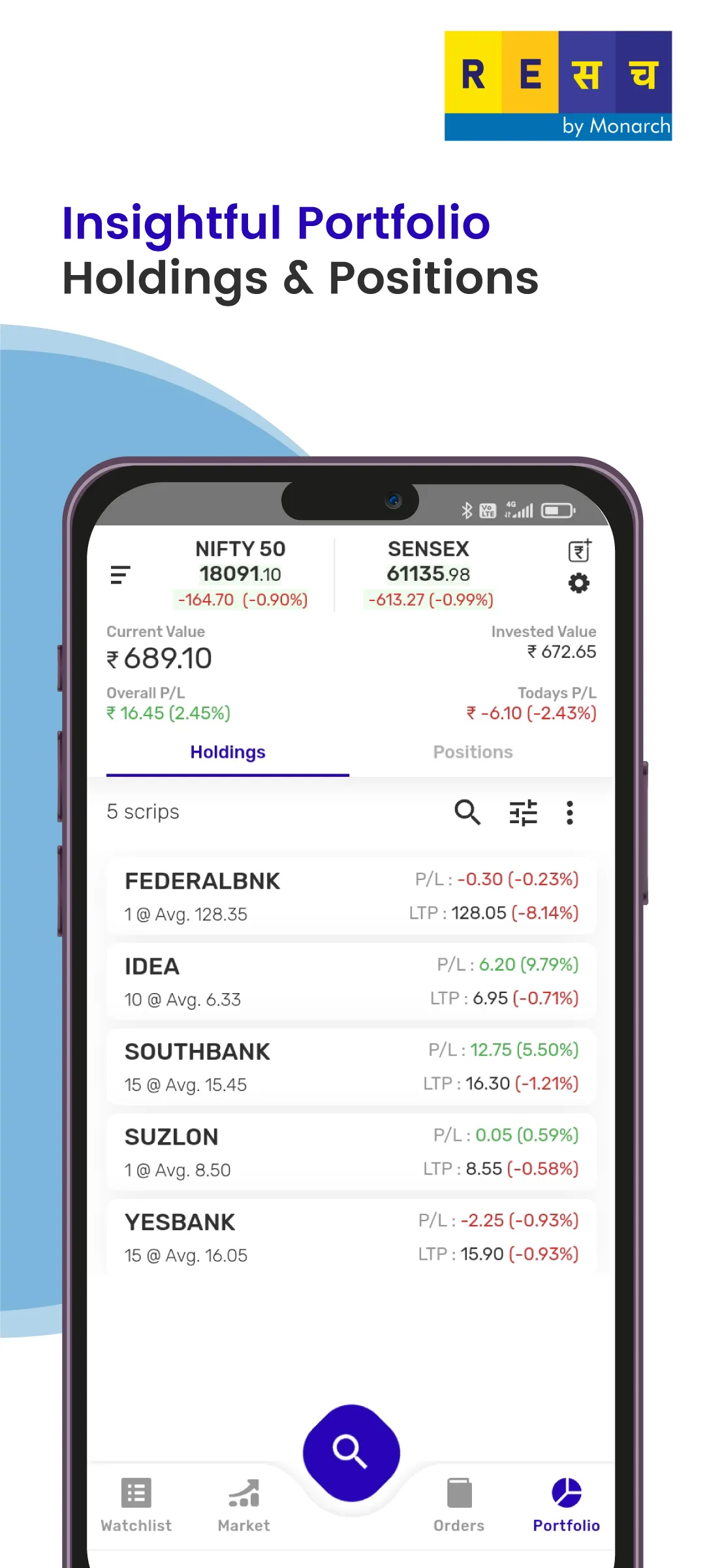 RESACH by Monarch- Trading app | Indus Appstore | Screenshot