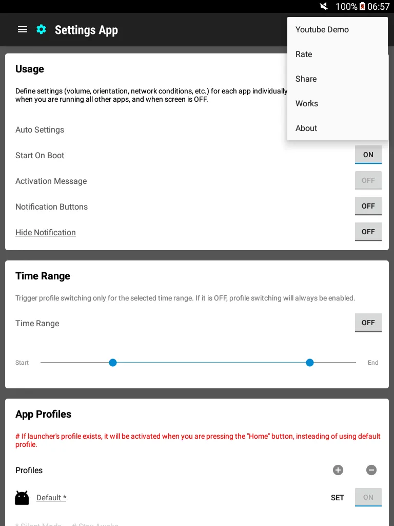Settings App | Indus Appstore | Screenshot