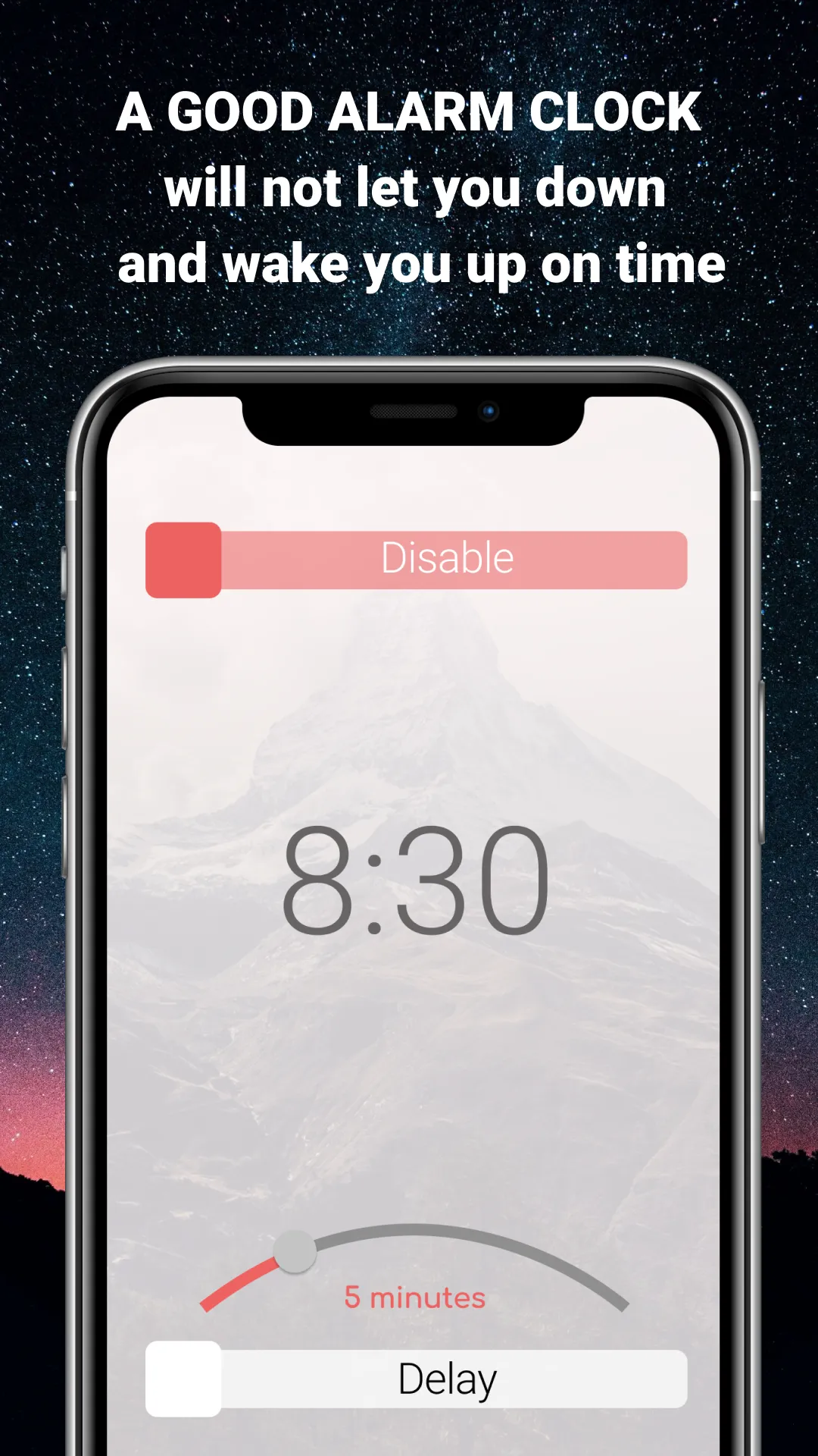 Gentle alarm clock with music | Indus Appstore | Screenshot