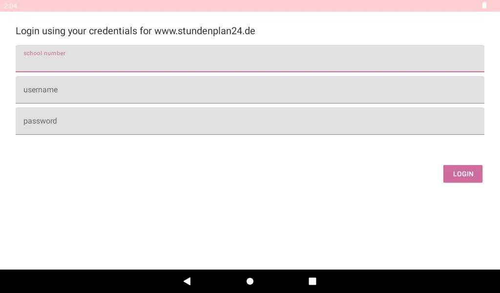 GCGTimetable | Indus Appstore | Screenshot