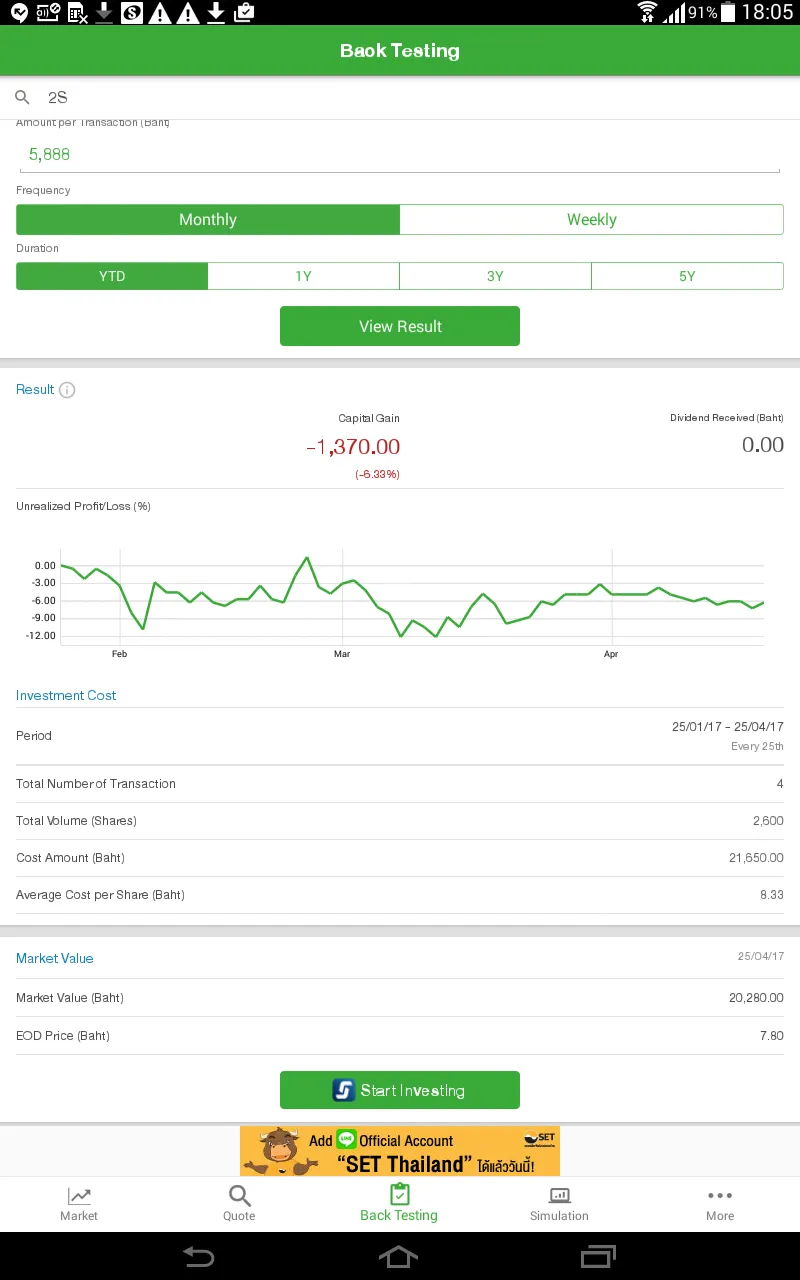 Settrade App | Indus Appstore | Screenshot