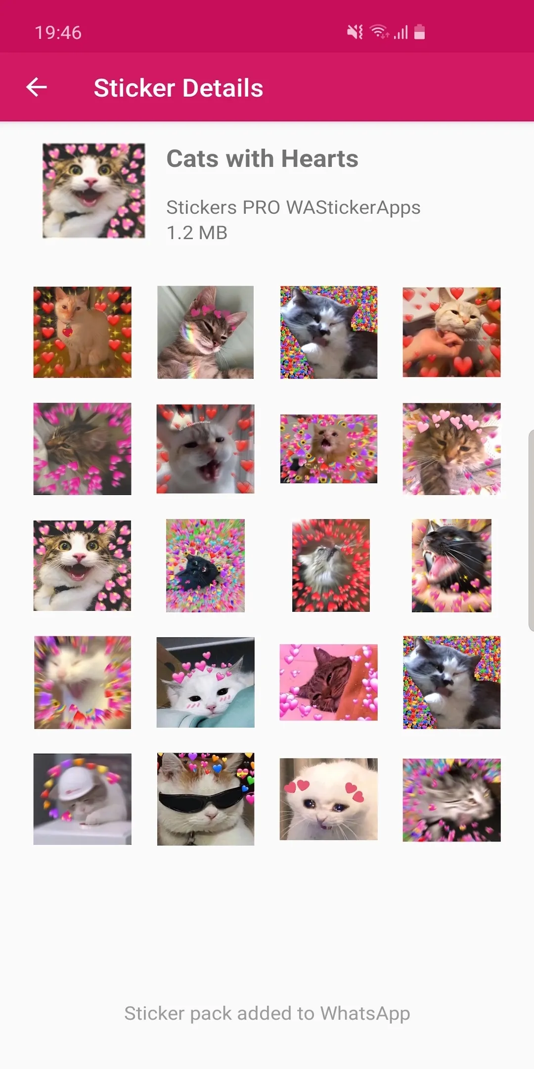 Cat Memes Stickers WASticker | Indus Appstore | Screenshot