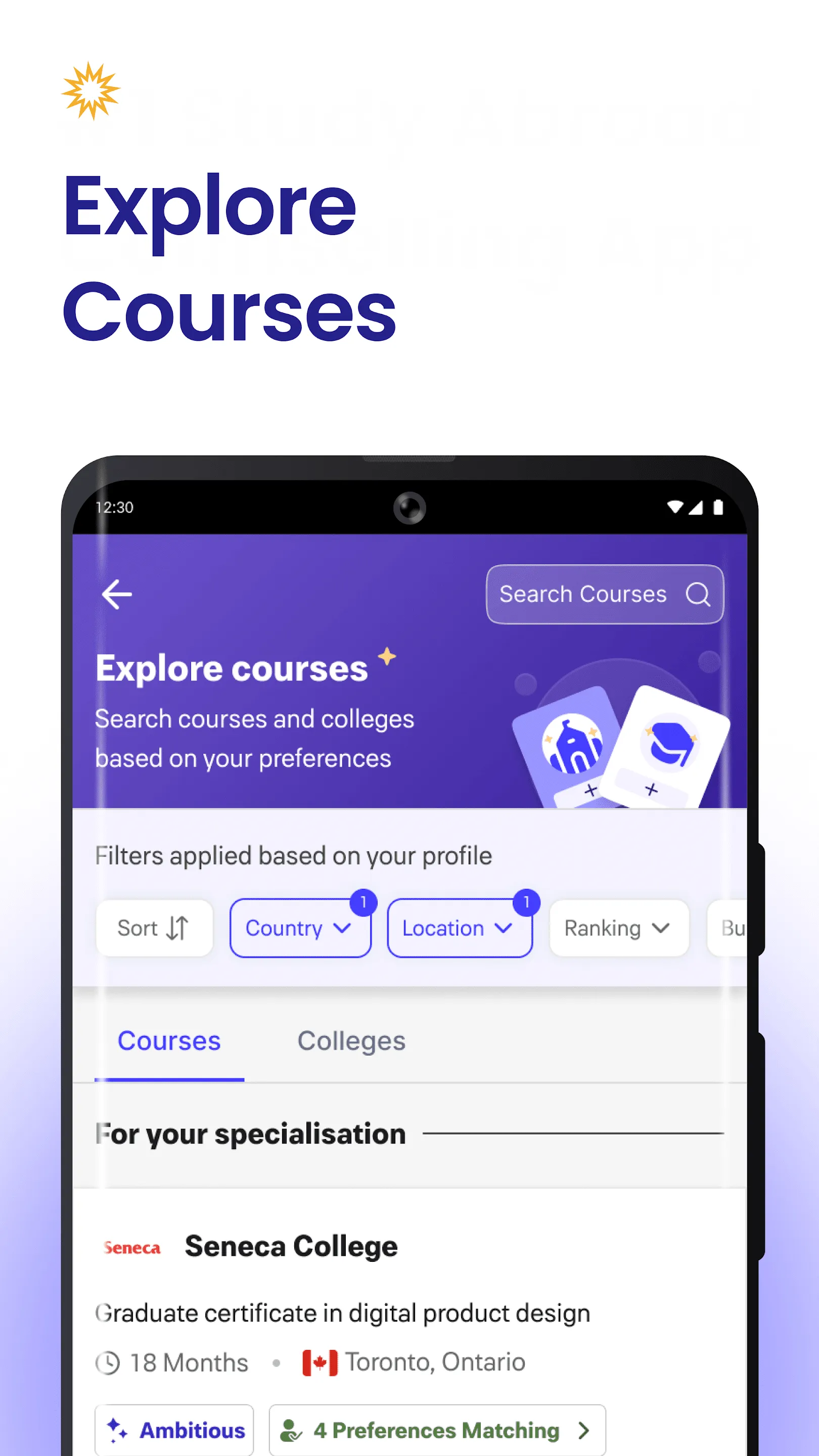 LeapScholar: Study Abroad App | Indus Appstore | Screenshot